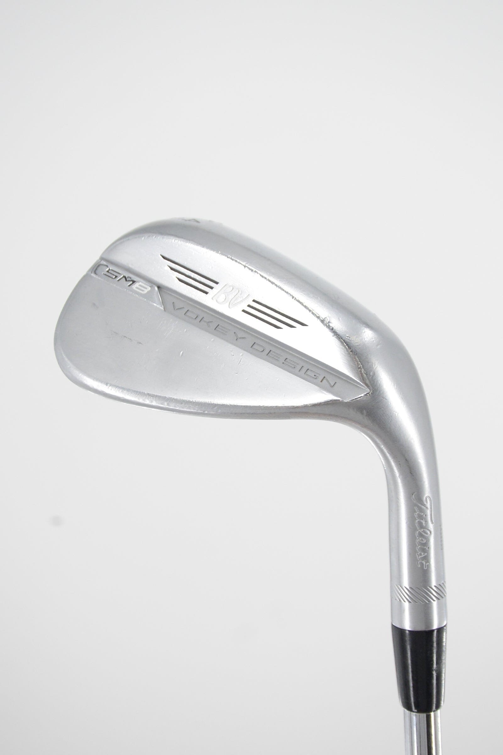 Titleist Vokey SM8 Tour Chrome 54 Degree Wedge S Flex 36.5" Golf Clubs GolfRoots