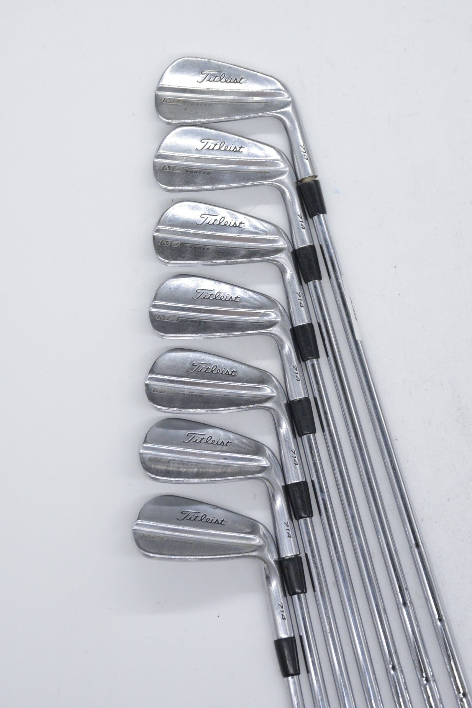 Titleist 714 MB Forged 4-PW Iron Set S Flex Std Length Golf Clubs GolfRoots