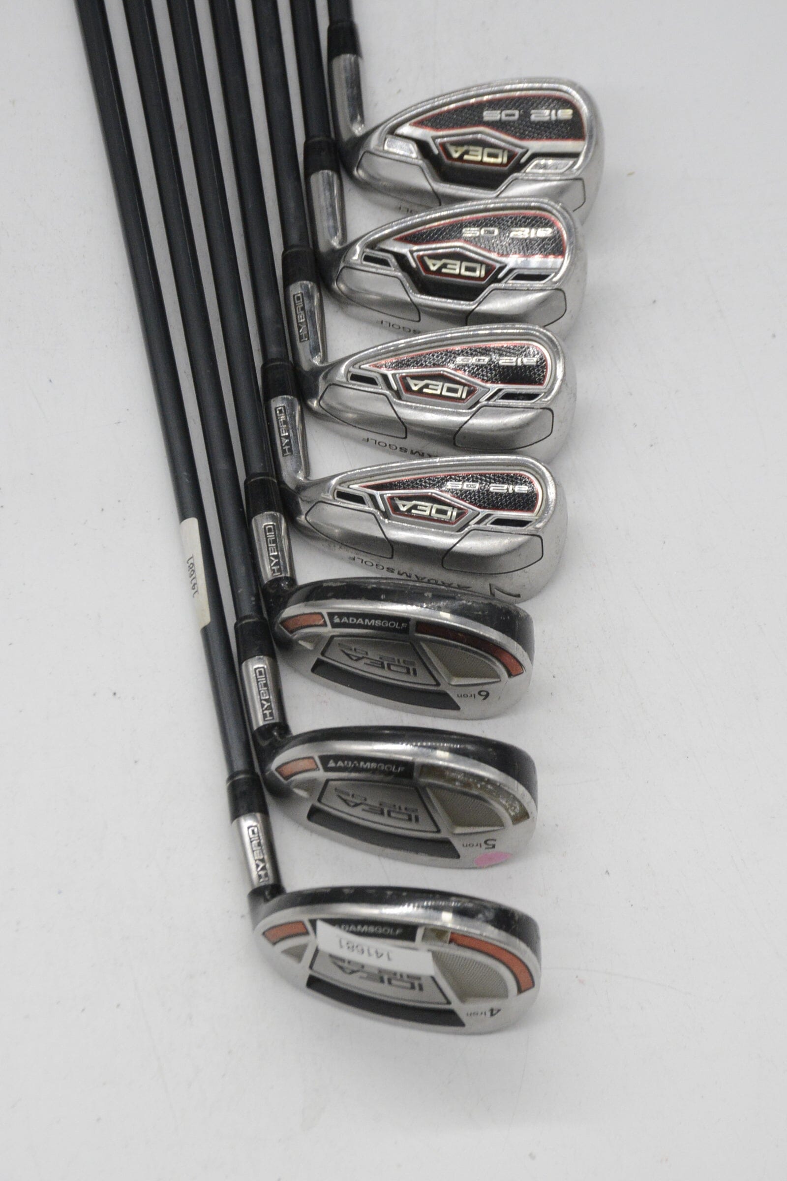 Adams Idea A12Os 4H-6H, 7-PW Iron Set SR Flex Std Length Golf Clubs GolfRoots