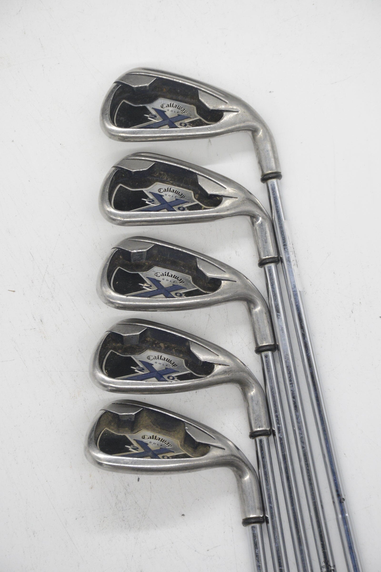Callaway X-20 6-PW Iron Set Uniflex -0.25" Golf Clubs GolfRoots