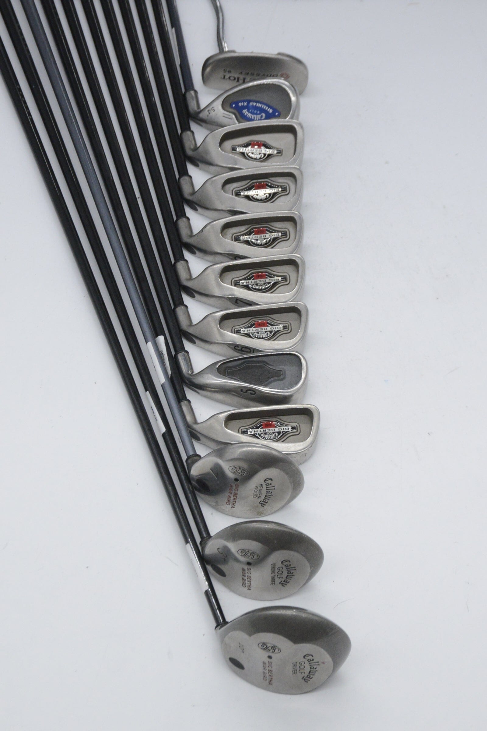 Callaway Big Bertha 1994 Mixed Full Set R Flex -0.5" Golf Clubs GolfRoots