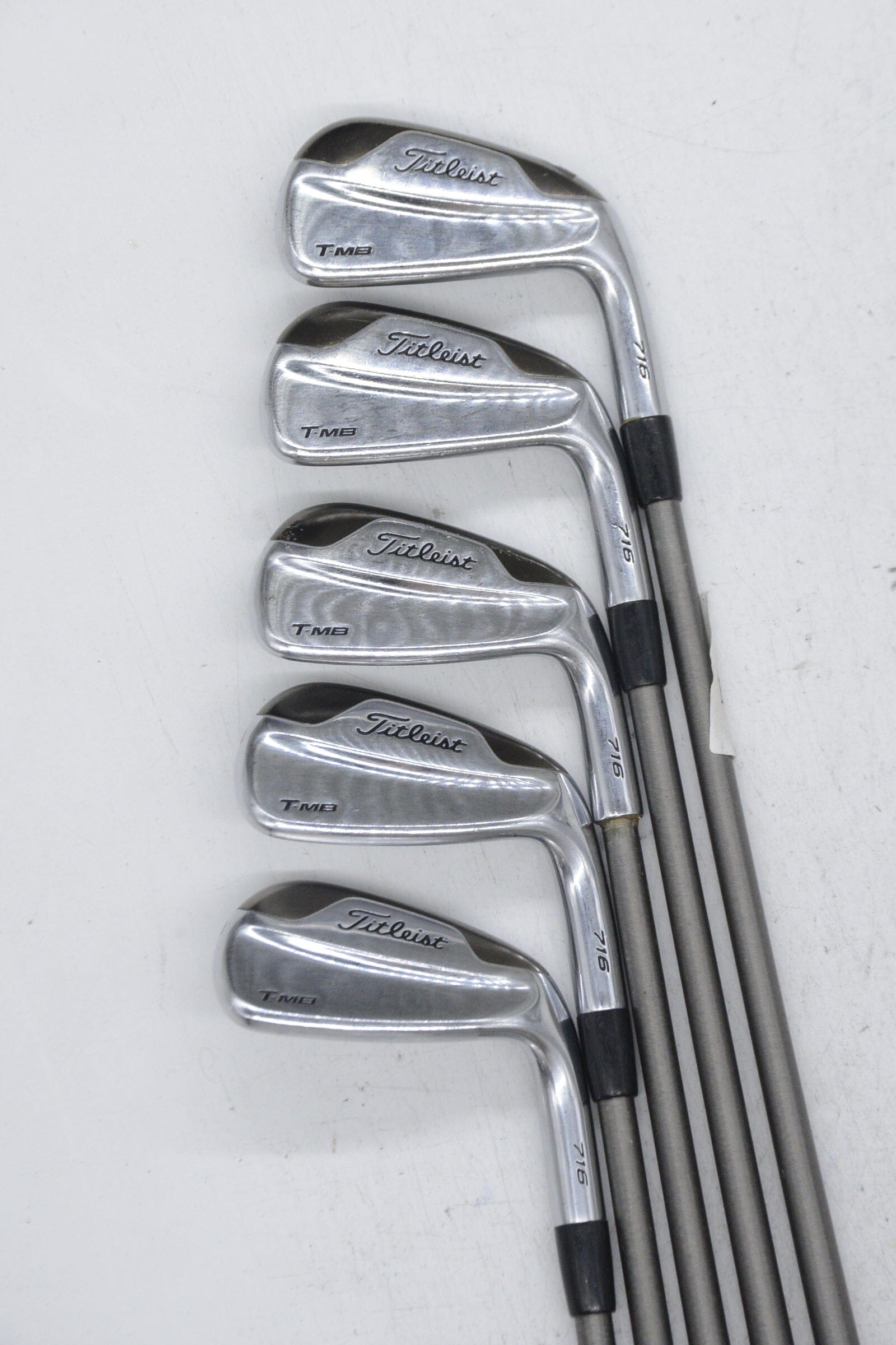 Titleist 716 T-MB 6-PW Iron Set S Flex -0.25" Golf Clubs GolfRoots