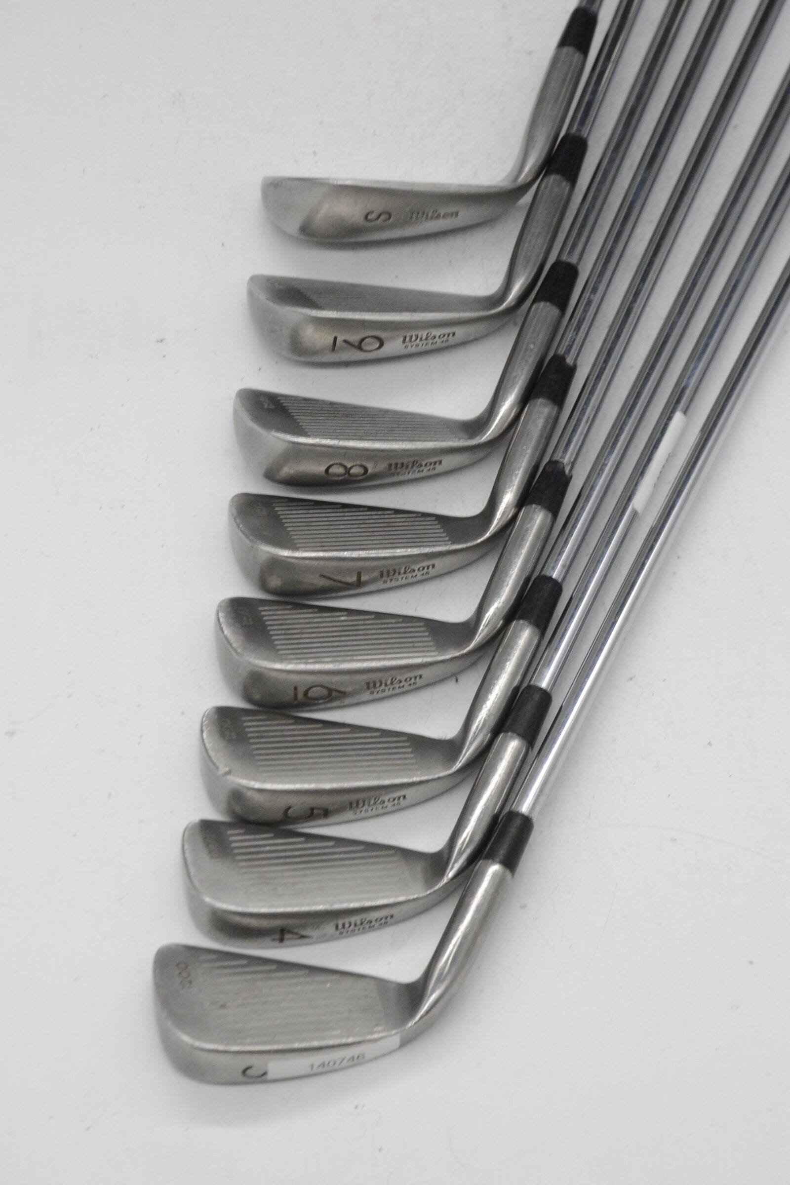 Wilson 1200 Gear Effect 3-9, SW Iron Set R Flex -0.5" Golf Clubs GolfRoots