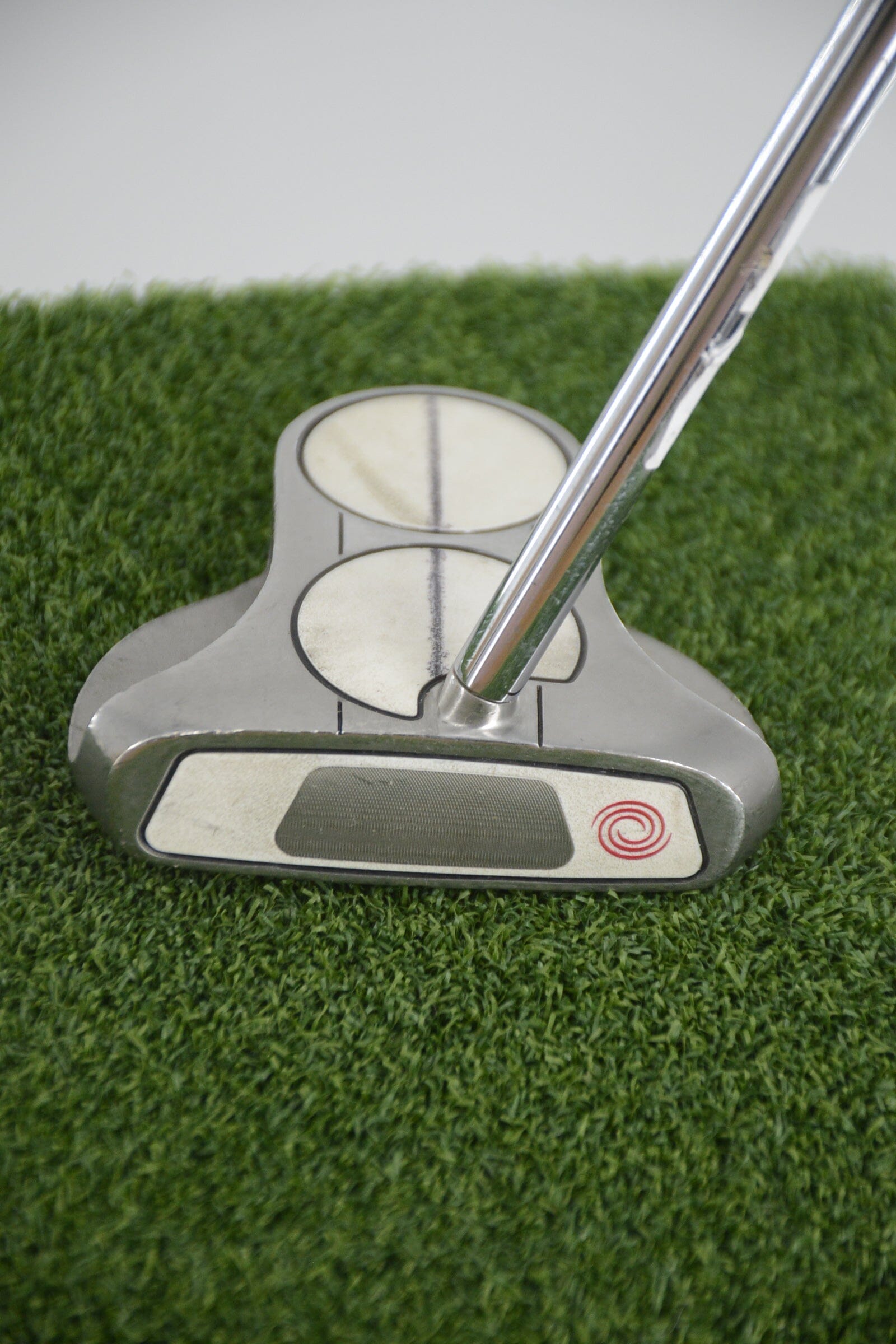 Odyssey White Steel 2-Ball Center Shaft Putter 34.25" Golf Clubs GolfRoots