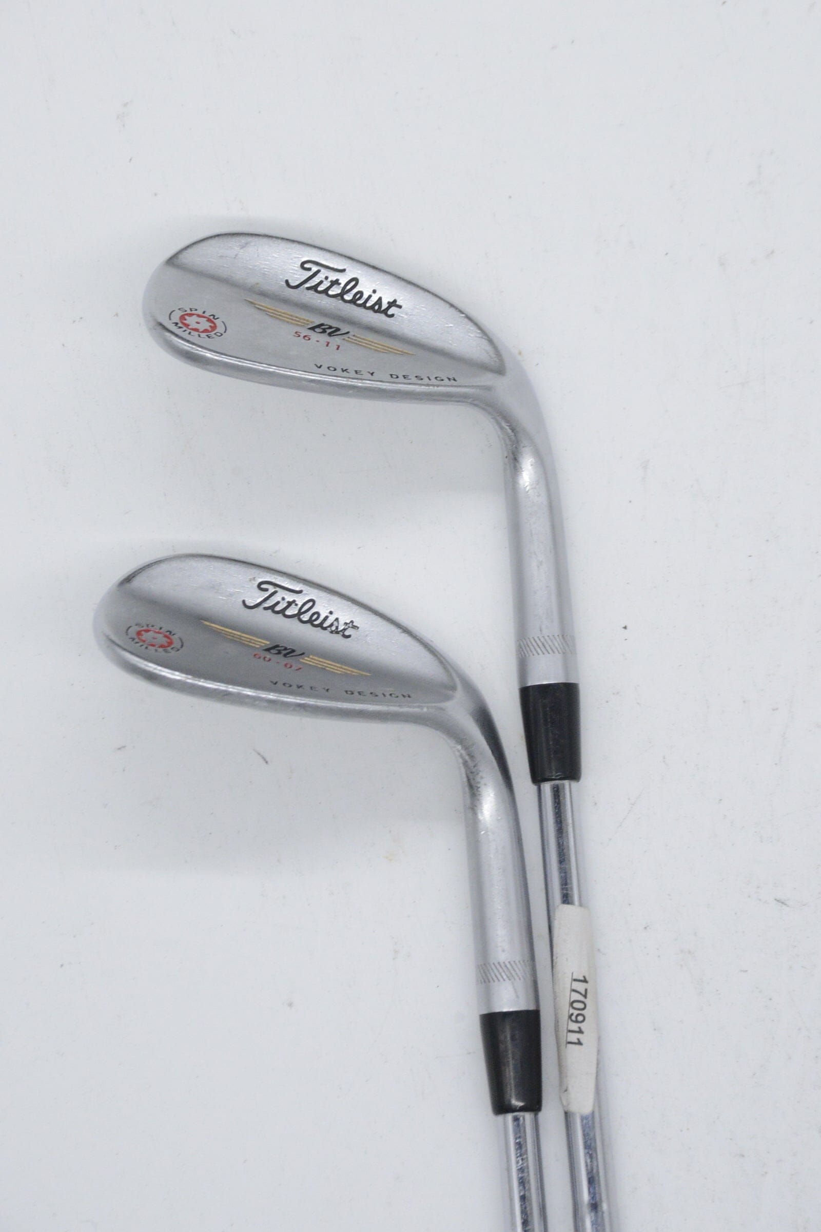 Titleist Vokey Spin Milled 56 & 60 Degree Wedge Set S Flex