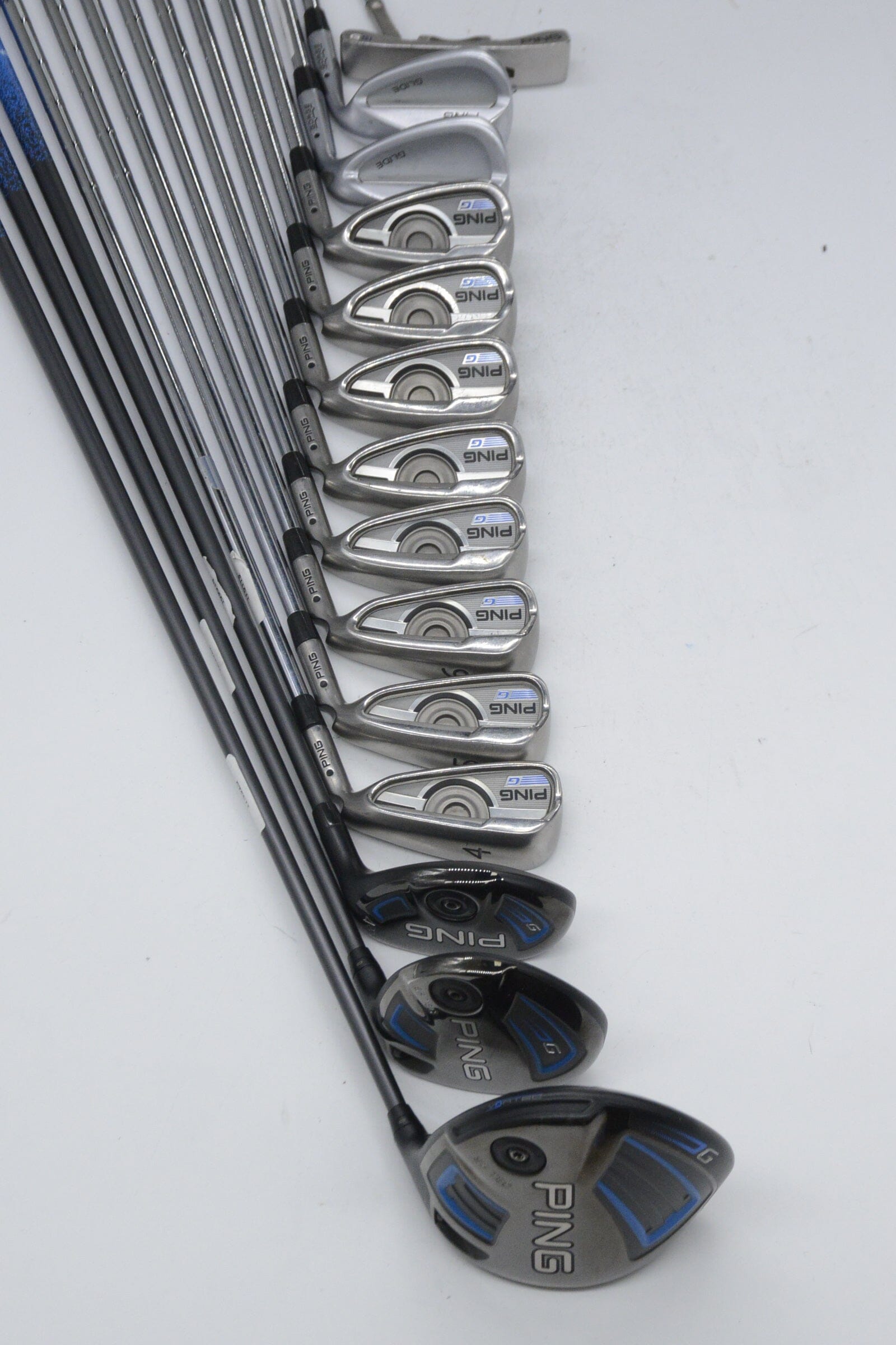 Ping G Mixed Full Set R Flex +0.25" Golf Clubs GolfRoots