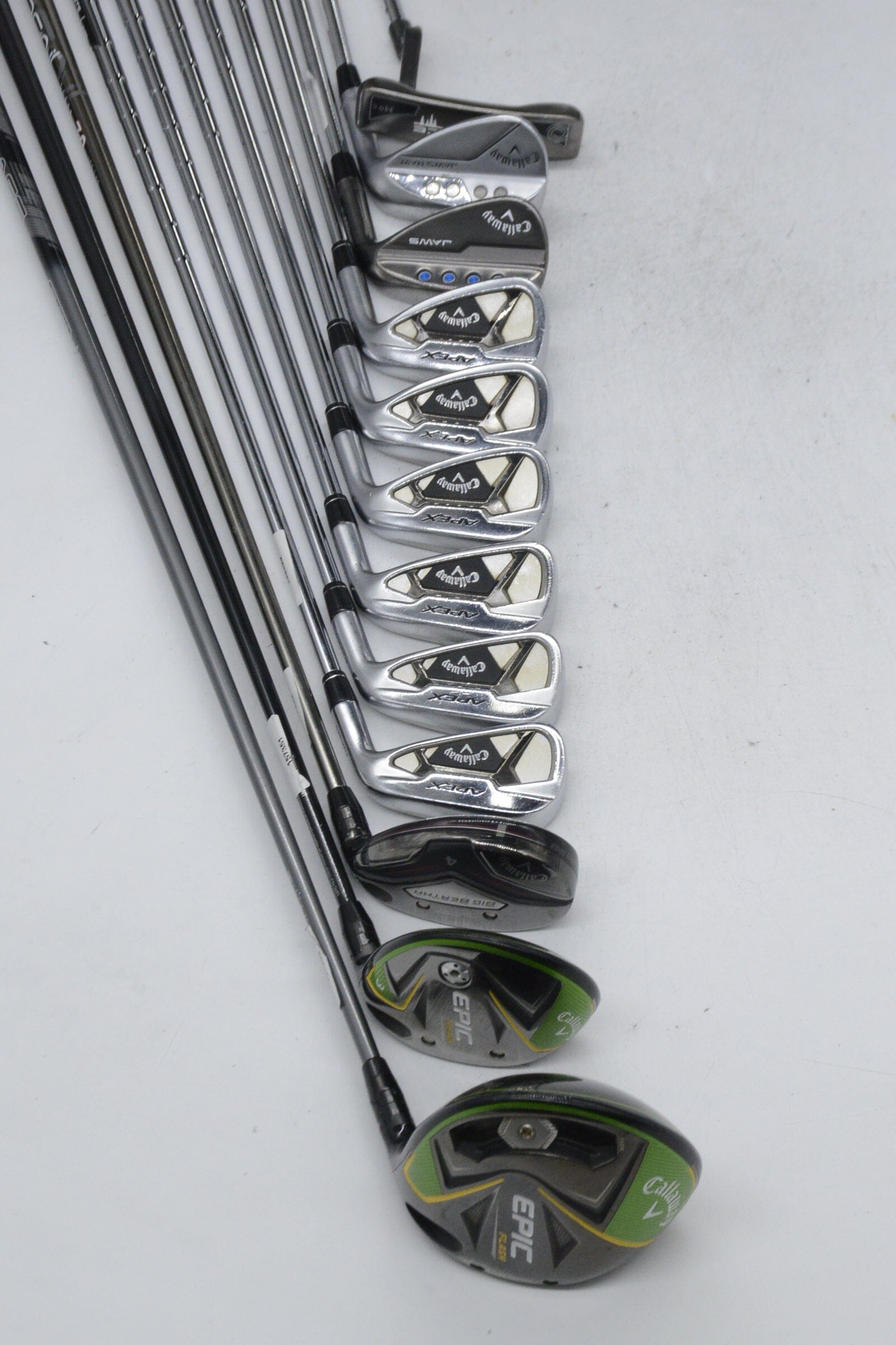 Callaway Apex 21 Mixed Full Set R Flex -0.25" Golf Clubs GolfRoots