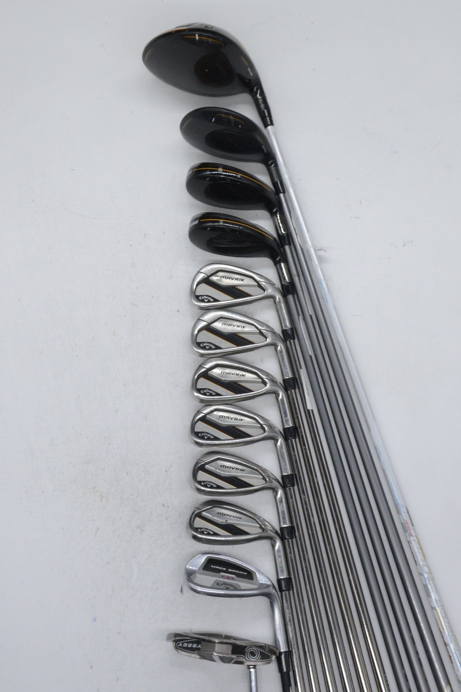 Callaway Mavrik Mixed Full Set R Flex -0.25" Golf Clubs GolfRoots