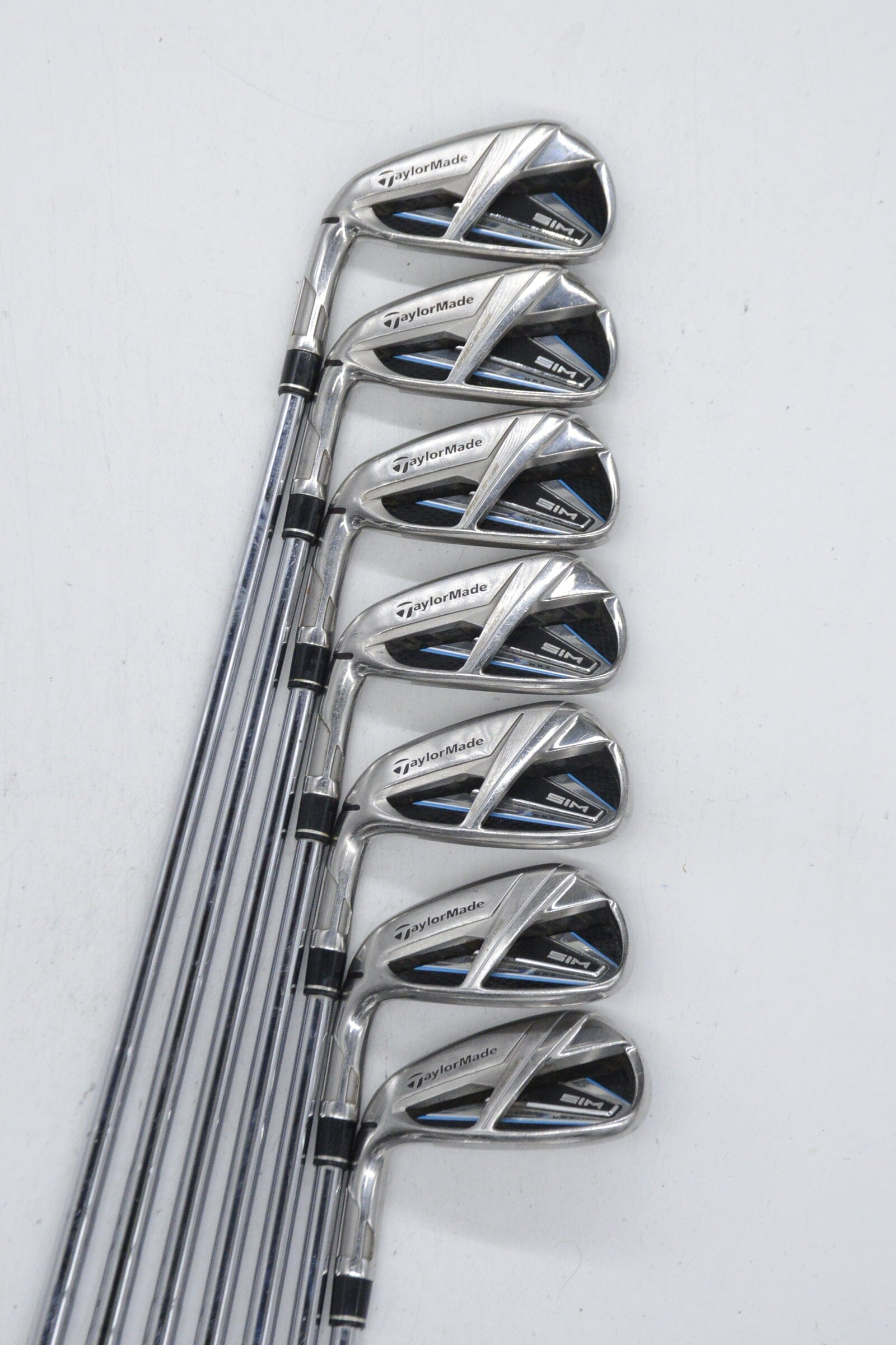 Lefty TaylorMade SIM Max 4-PW Iron Set S Flex +0.75" Golf Clubs GolfRoots