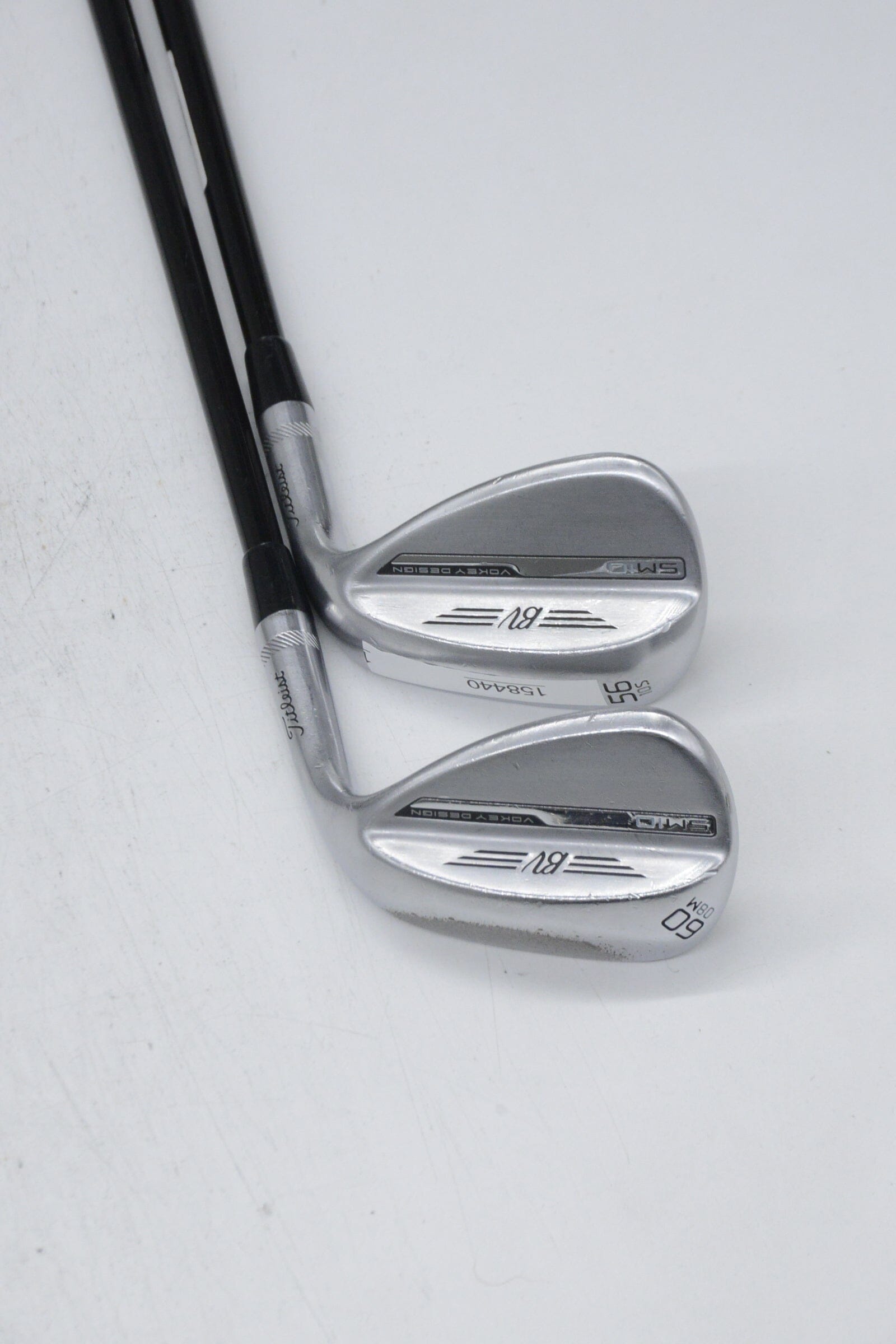 Titleist Vokey SM10 Tour Chrome 56 & 60 Degree Wedge Set R Flex Golf Clubs GolfRoots