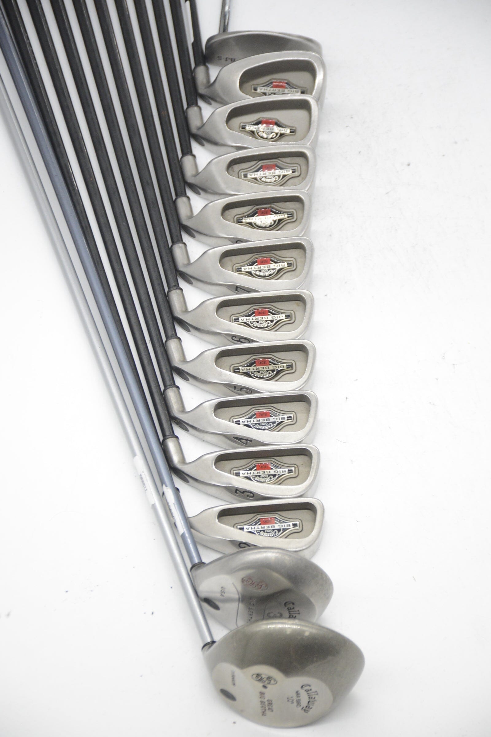Callaway Big Bertha 1996 Mixed Full Set S Flex -0.5" Golf Clubs GolfRoots