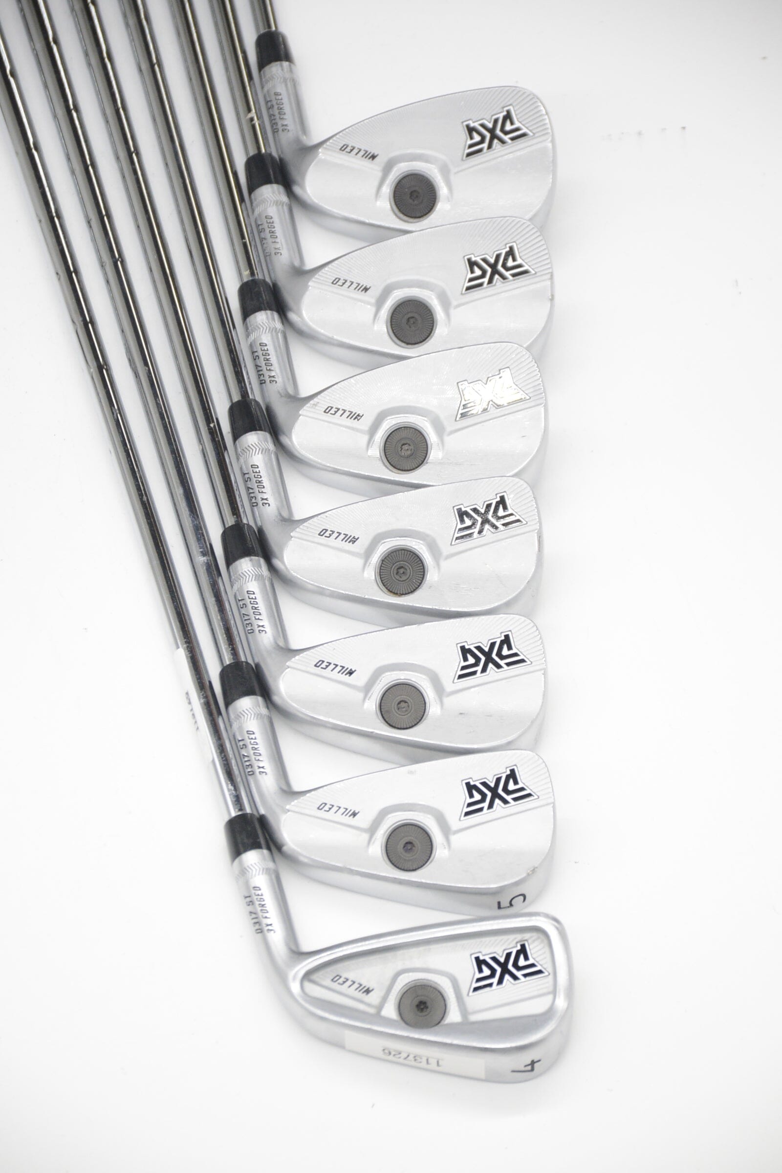 PXG 0317 ST Milled Chrome 4-PW Iron Set X Flex Std Length Golf Clubs GolfRoots
