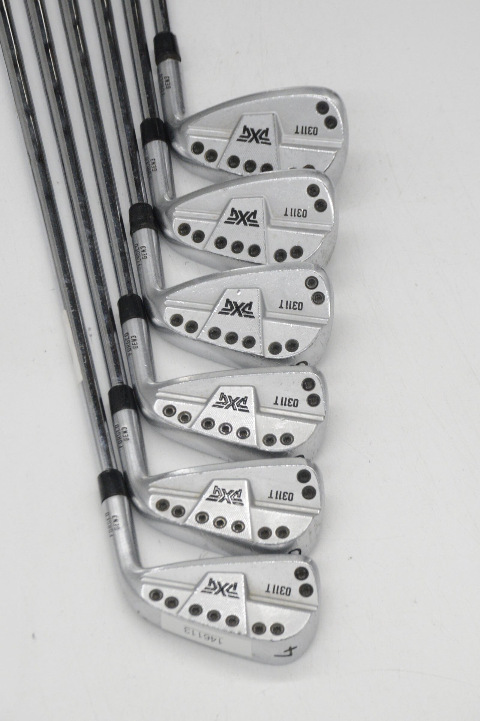 PXG 0311T Gen 3 4-6, 8-PW Iron Set S Flex +1" Golf Clubs GolfRoots