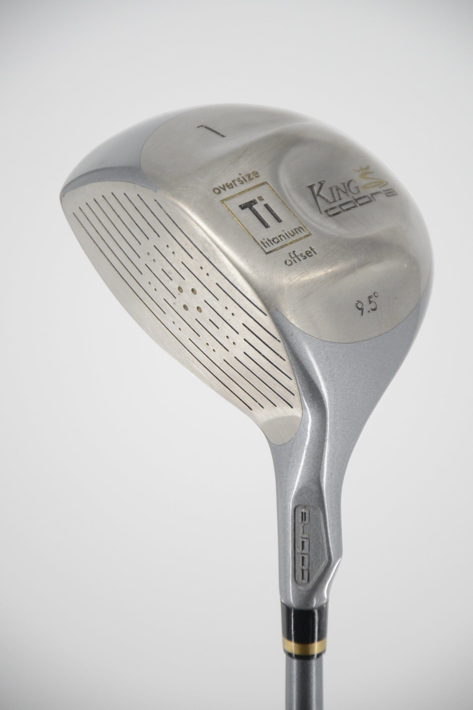 Lefty Cobra King Cobra Ti Offset 9.5 Degree Driver S Flex 45.25" Golf Clubs GolfRoots