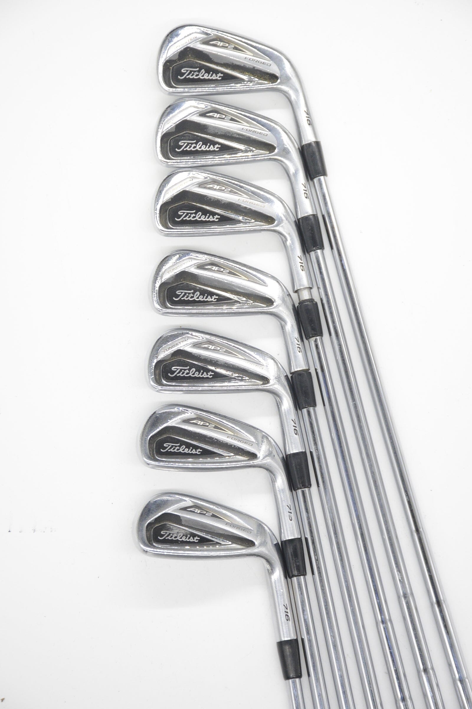 Titleist 716 AP2 Forged 3-9 Iron Set S Flex Std Length Golf Clubs GolfRoots