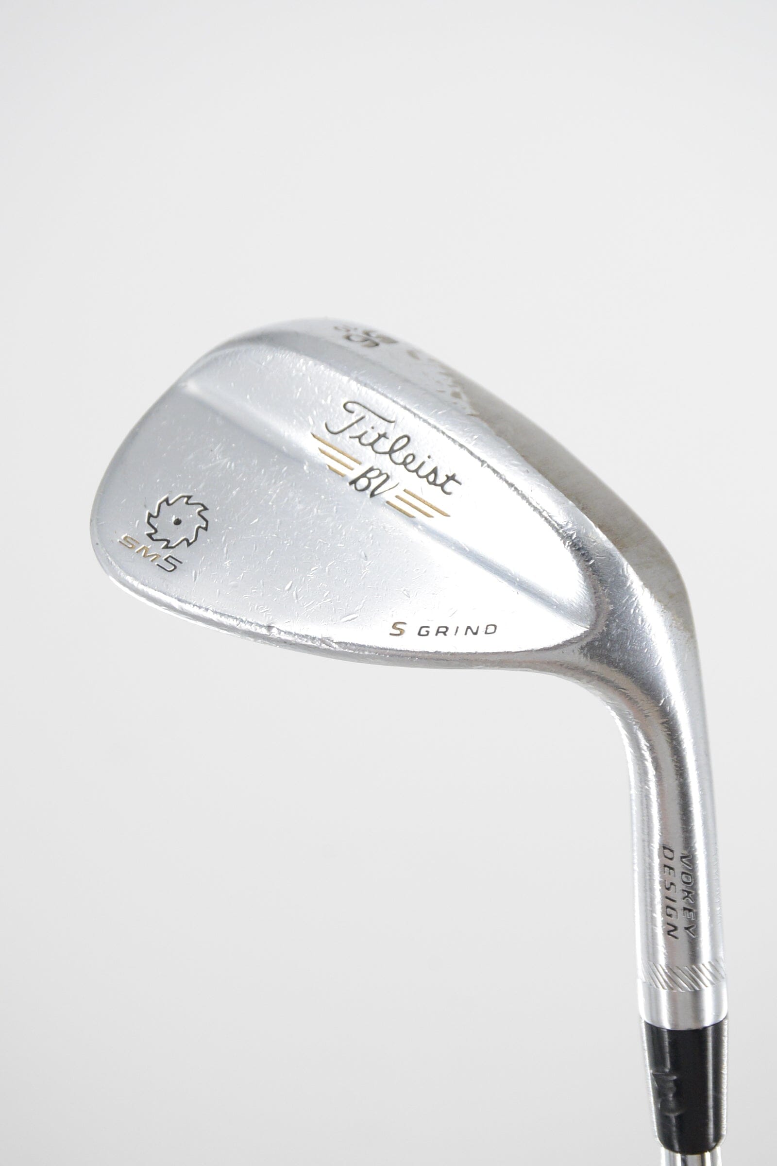 Titleist Vokey SM5 Tour Chrome 56 Degree Wedge Wedge Flex 34.5" Golf Clubs GolfRoots