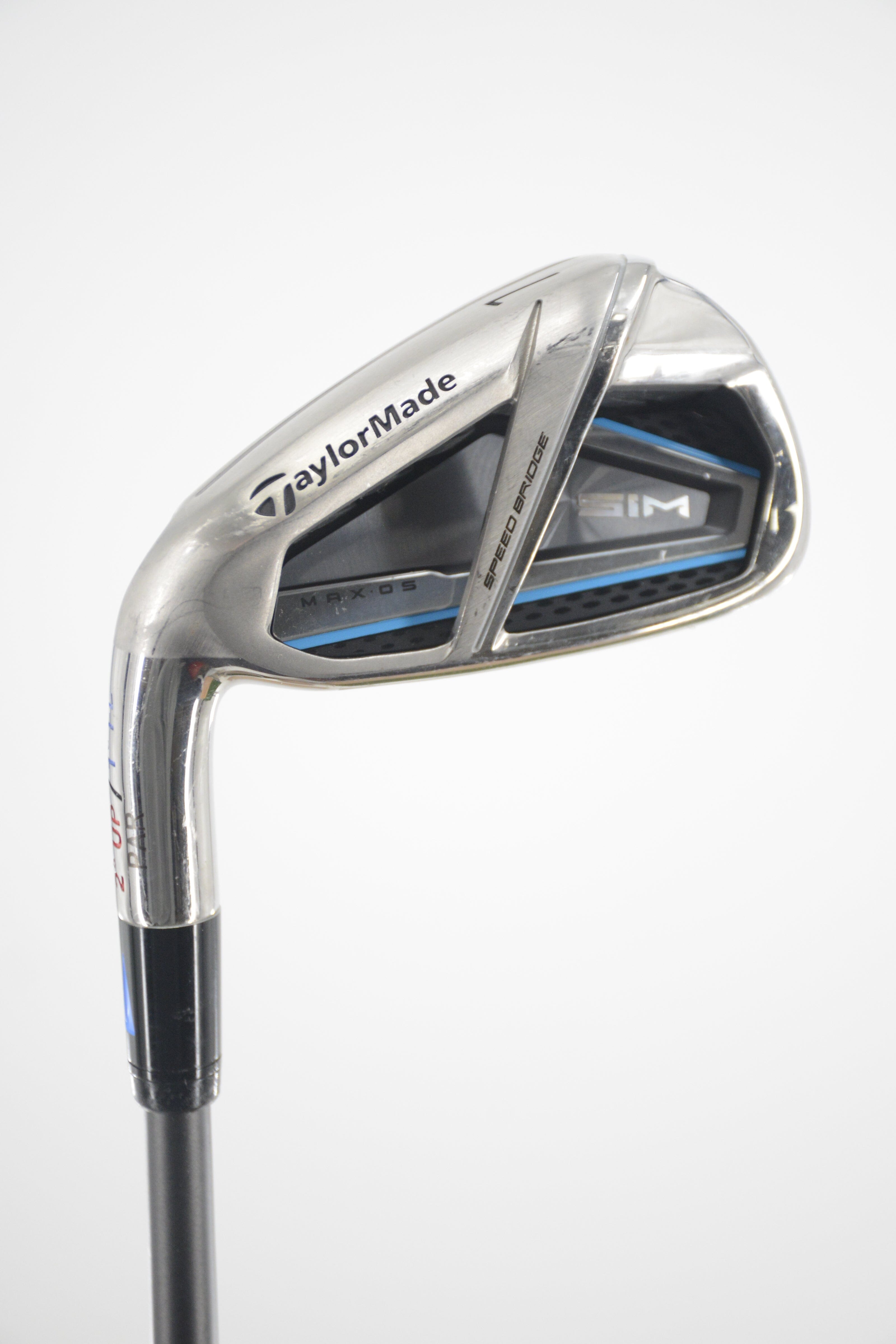 *Lefty Fitting Club* TaylorMade SIM Max OS 7 Fitting Iron S Flex 37" Golf Clubs GolfRoots