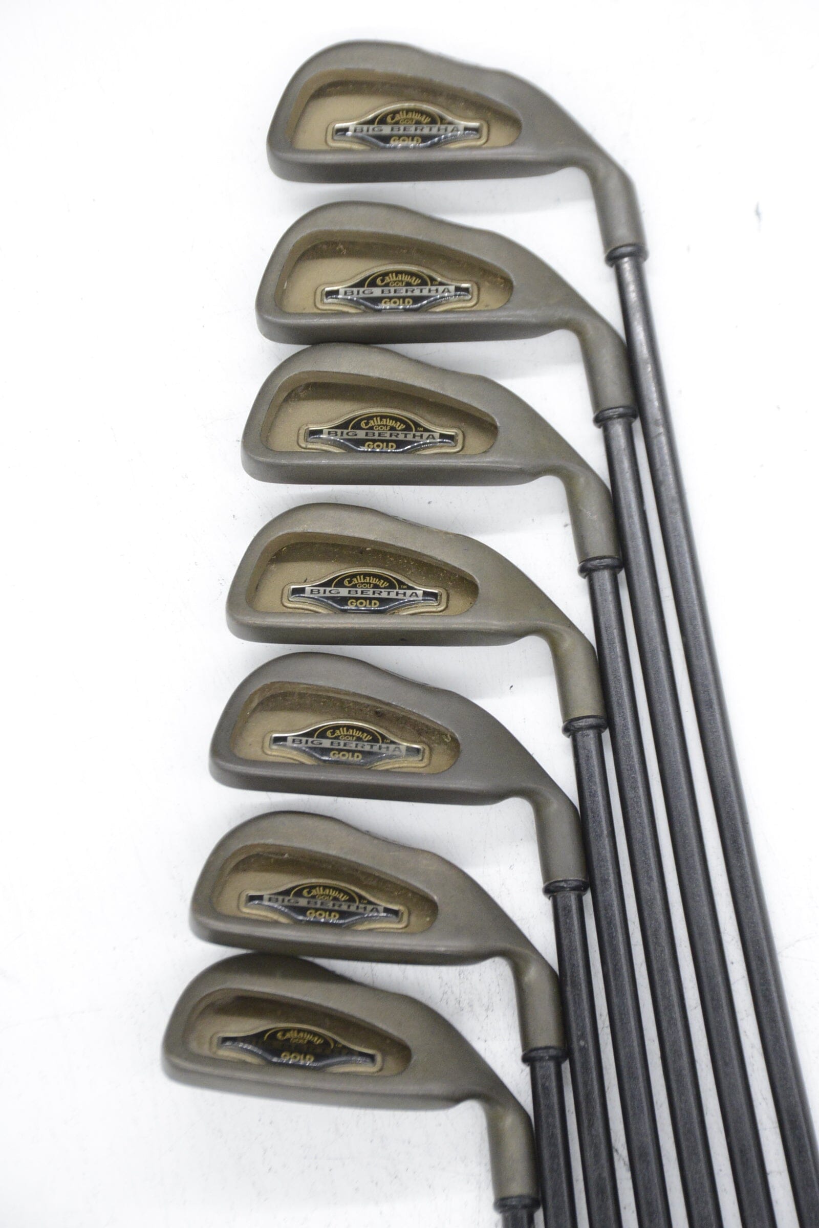 Callaway Big Bertha Gold 3-9 Iron Set R Flex -0.5" Golf Clubs GolfRoots