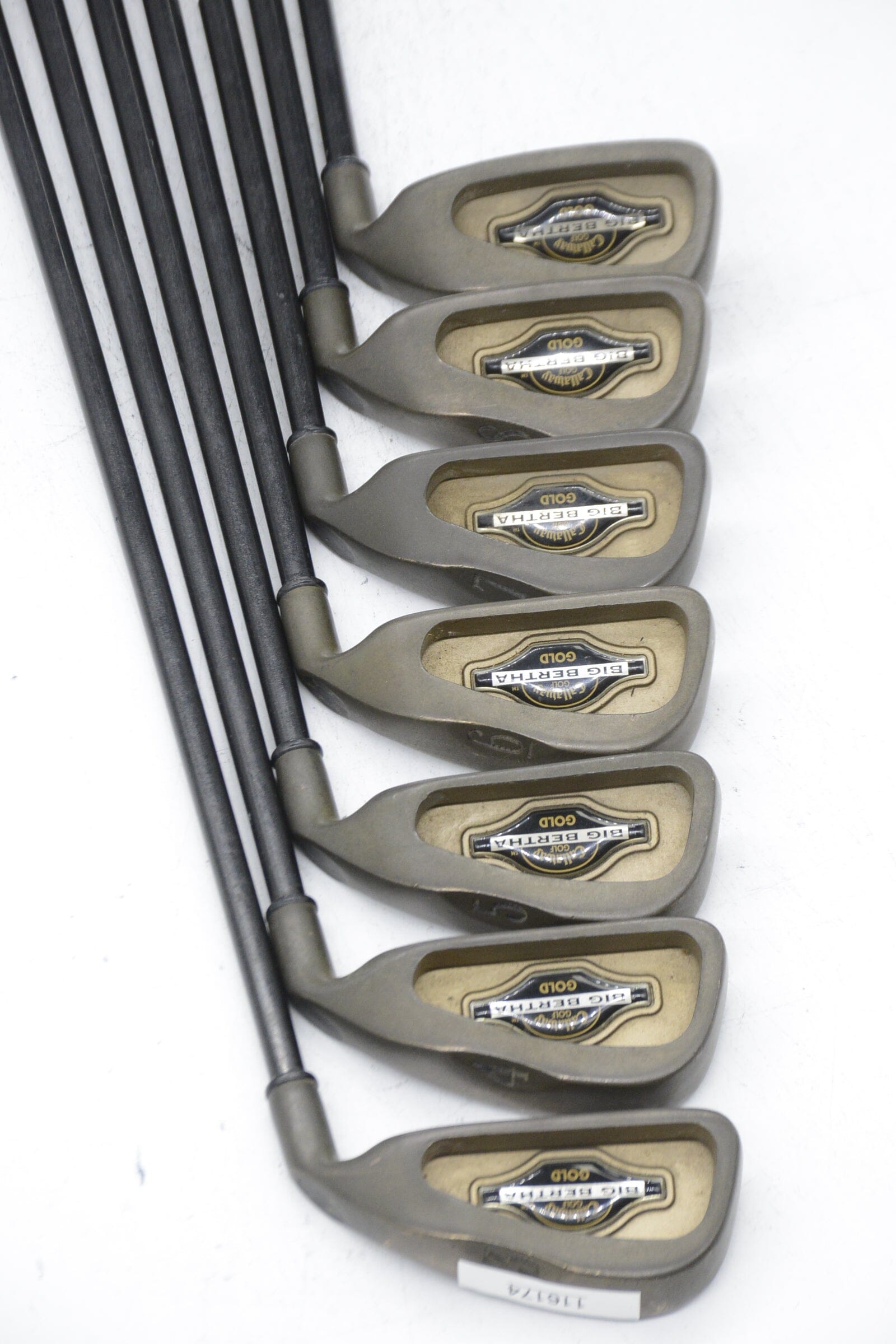 Callaway Big Bertha Gold 3-9 Iron Set R Flex -0.5" Golf Clubs GolfRoots