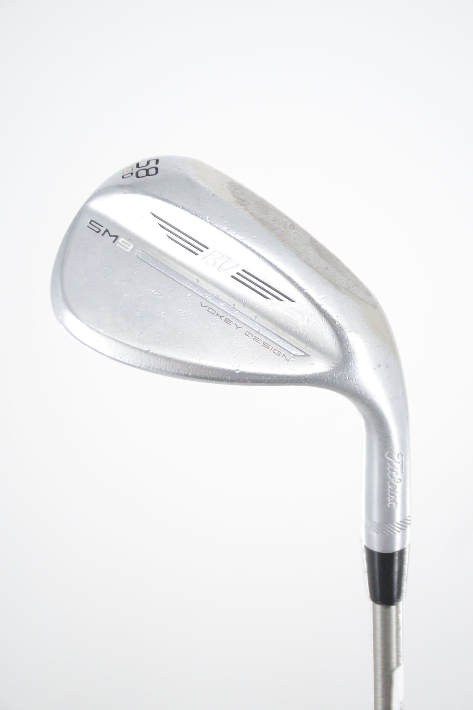 Titleist Vokey SM9 Tour Chrome 58 Degree Wedge S Flex 35" Golf Clubs GolfRoots