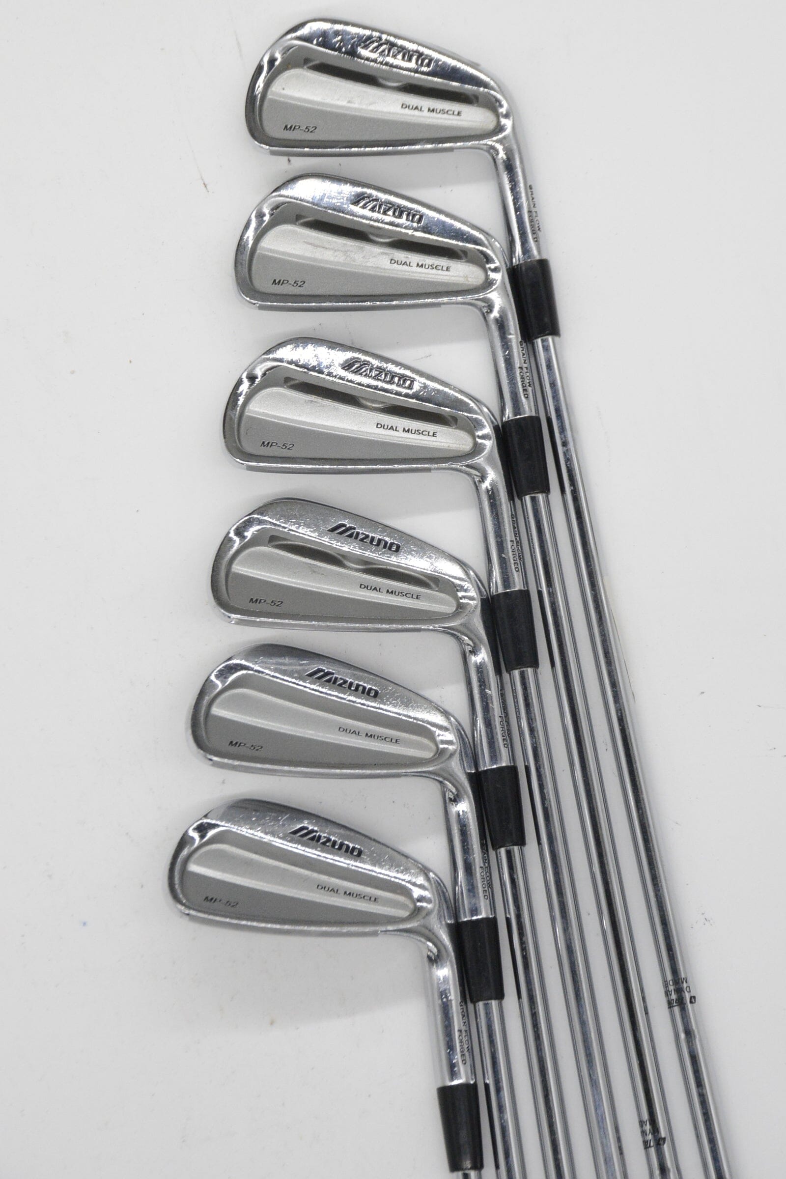Mizuno MP-52 3-5, 7-9 Iron Set S Flex Std Length Golf Clubs GolfRoots