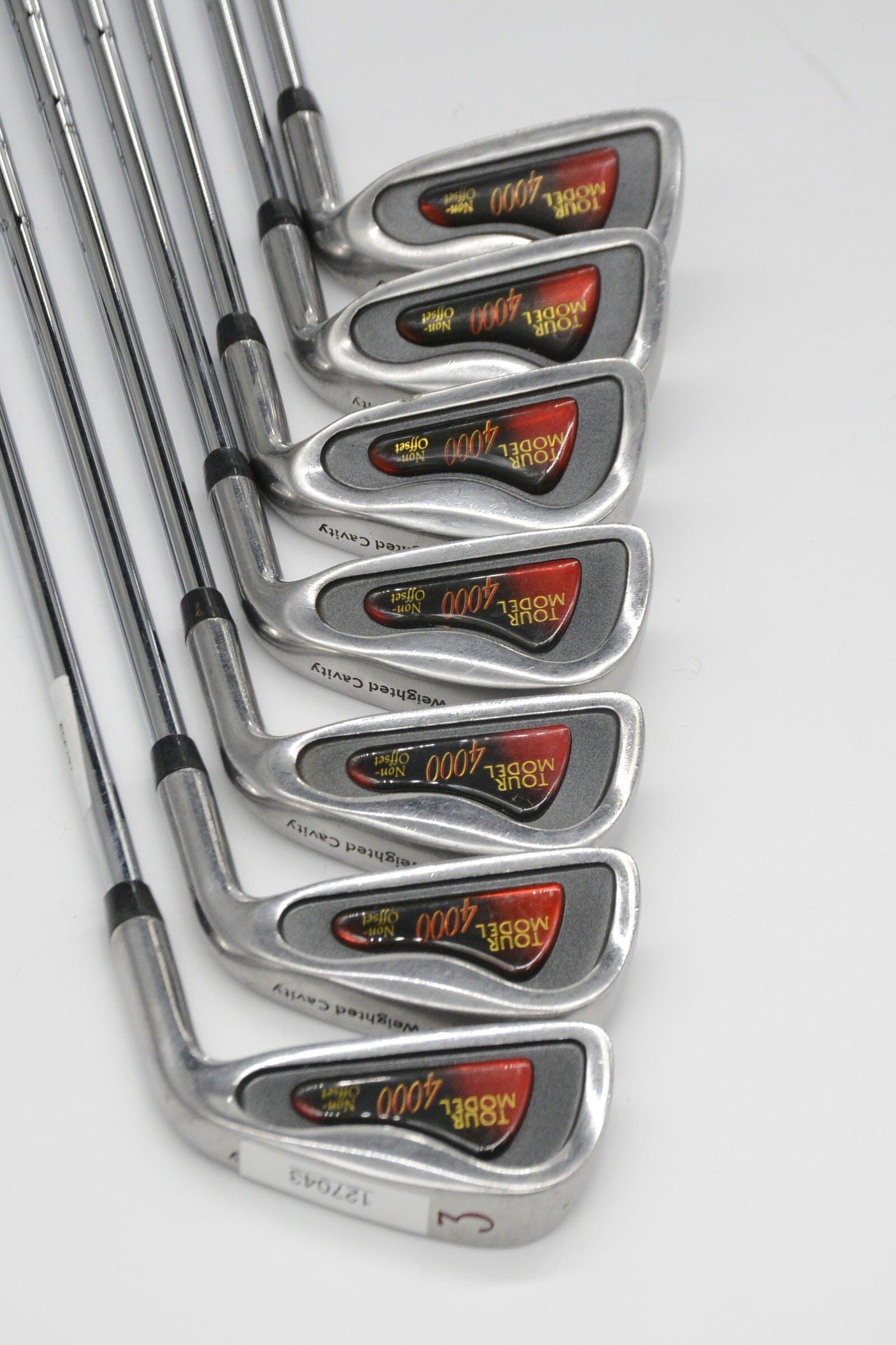Tour Model 4000 3-6, 8-PW Iron Set S Flex +0.75" Golf Clubs GolfRoots