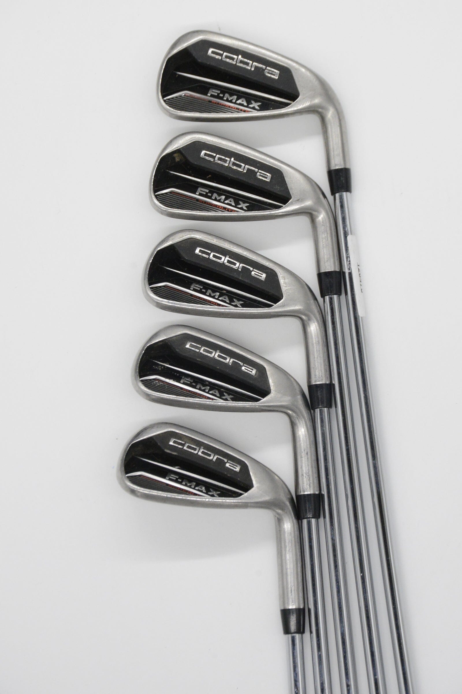 Cobra F-Max Superlite 5-6, 8-PW Iron Set R Flex +0.75" Golf Clubs GolfRoots