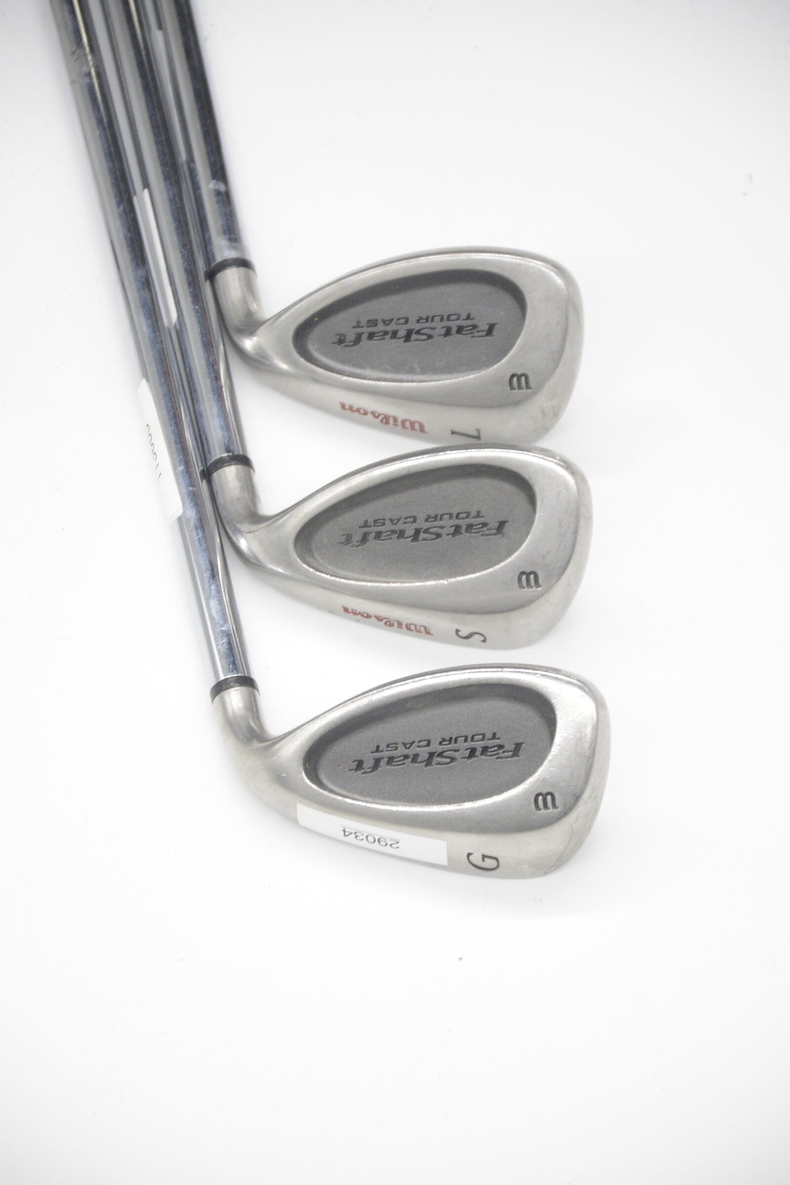 Wilson Fat Shaft Tour Cast GW, SW, LW Wedge Set S Flex Golf Clubs GolfRoots