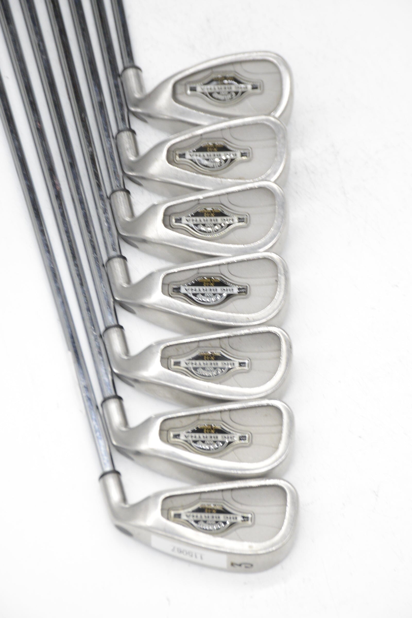 Callaway Big Bertha X-12 Pro Series 3-8, PW Iron Set S Flex Std Length Golf Clubs GolfRoots