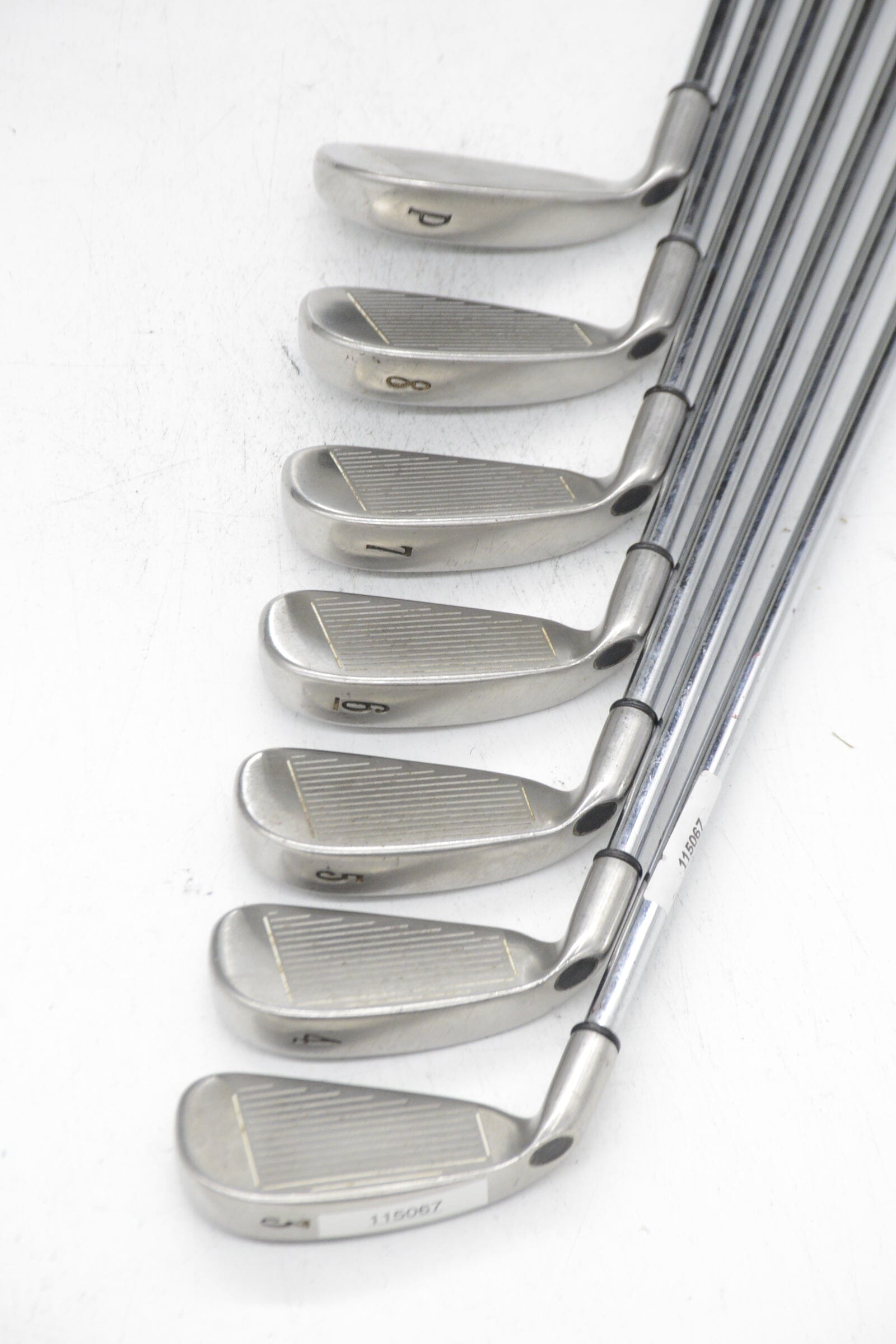 Callaway Big Bertha X-12 Pro Series 3-8, PW Iron Set S Flex Std Length Golf Clubs GolfRoots