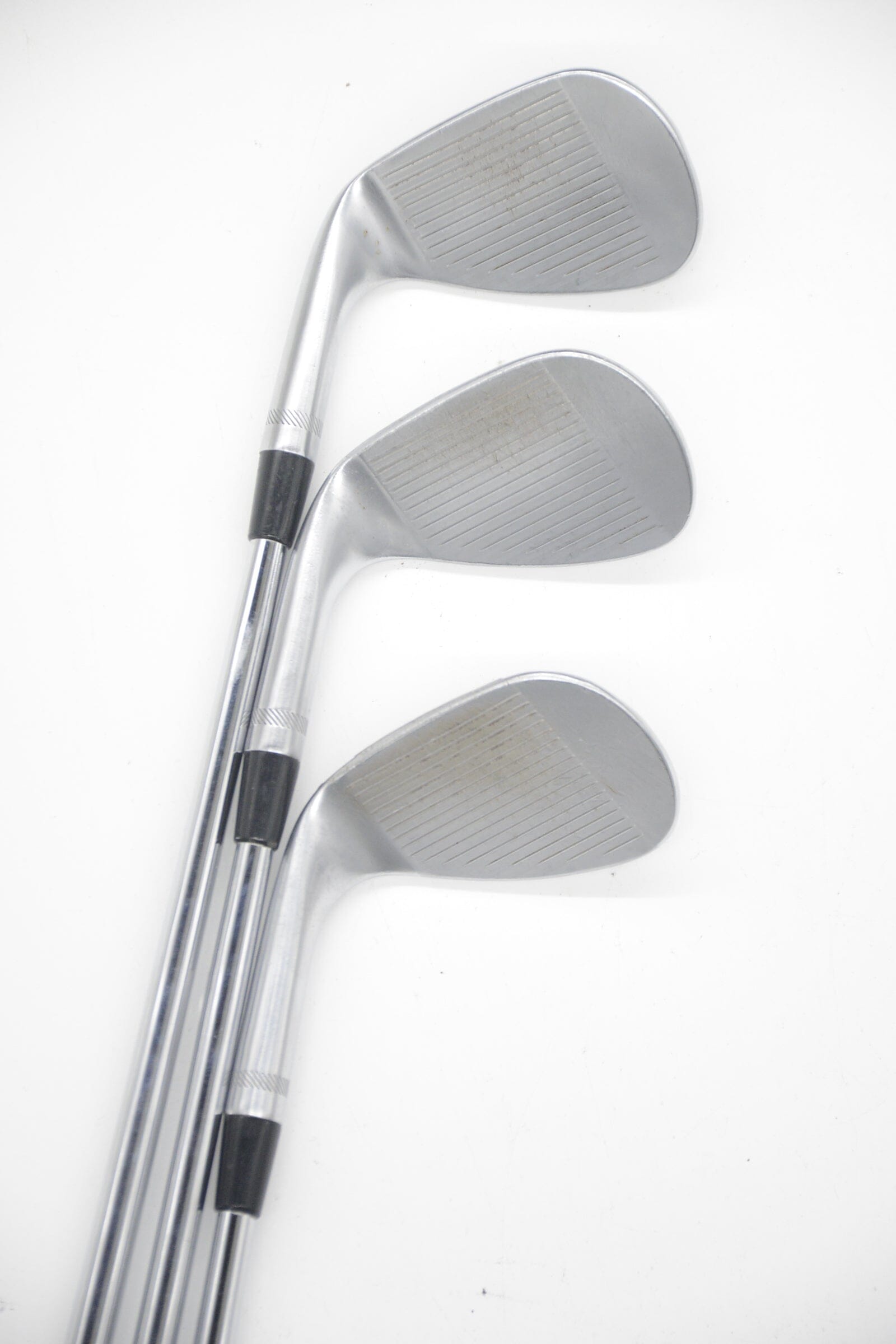 Titleist Vokey SM8 Tour Chrome 52, 56, 60 Degree Wedge Set S Flex Golf Clubs GolfRoots