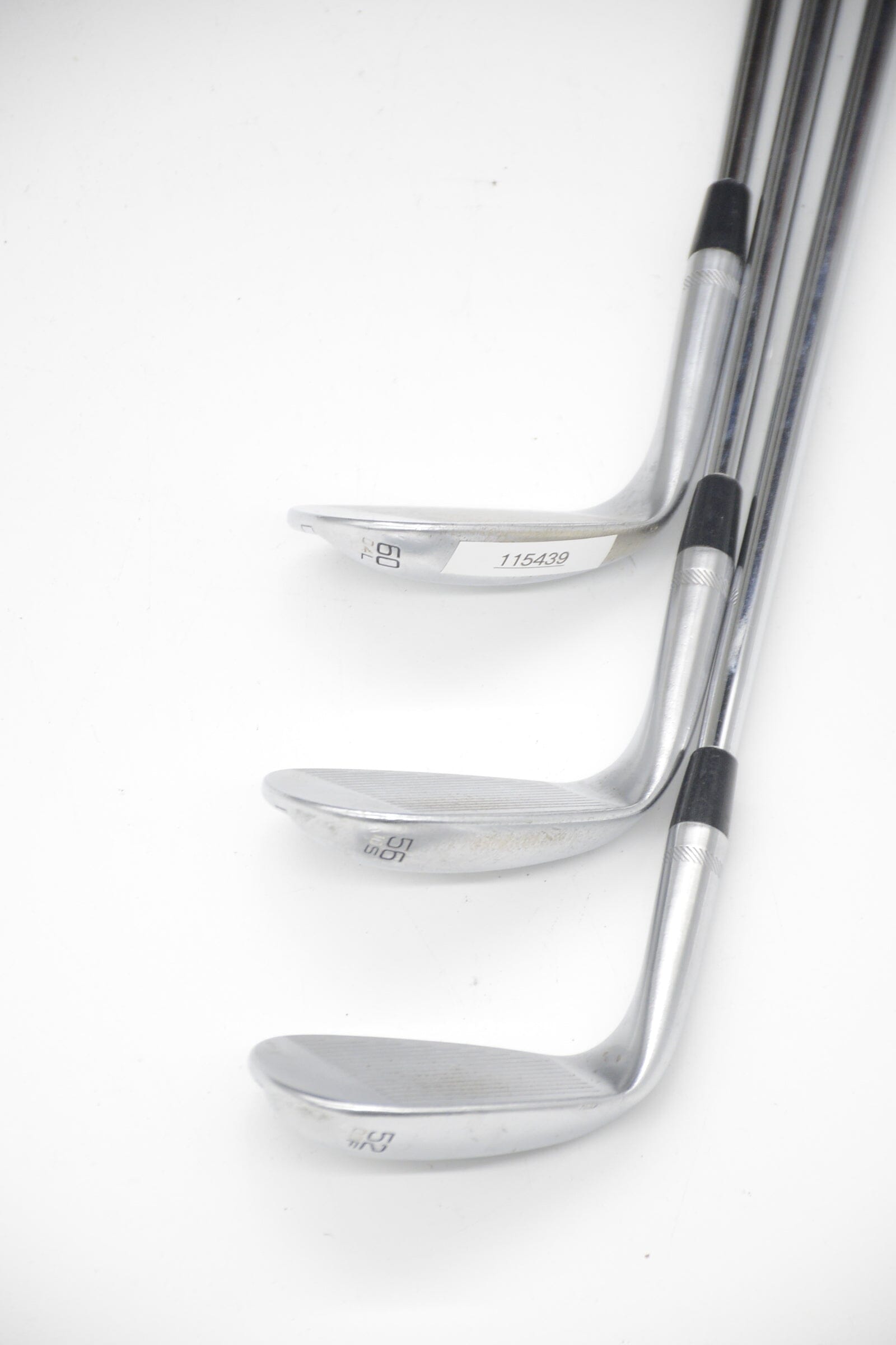 Titleist Vokey SM8 Tour Chrome 52, 56, 60 Degree Wedge Set S Flex Golf Clubs GolfRoots
