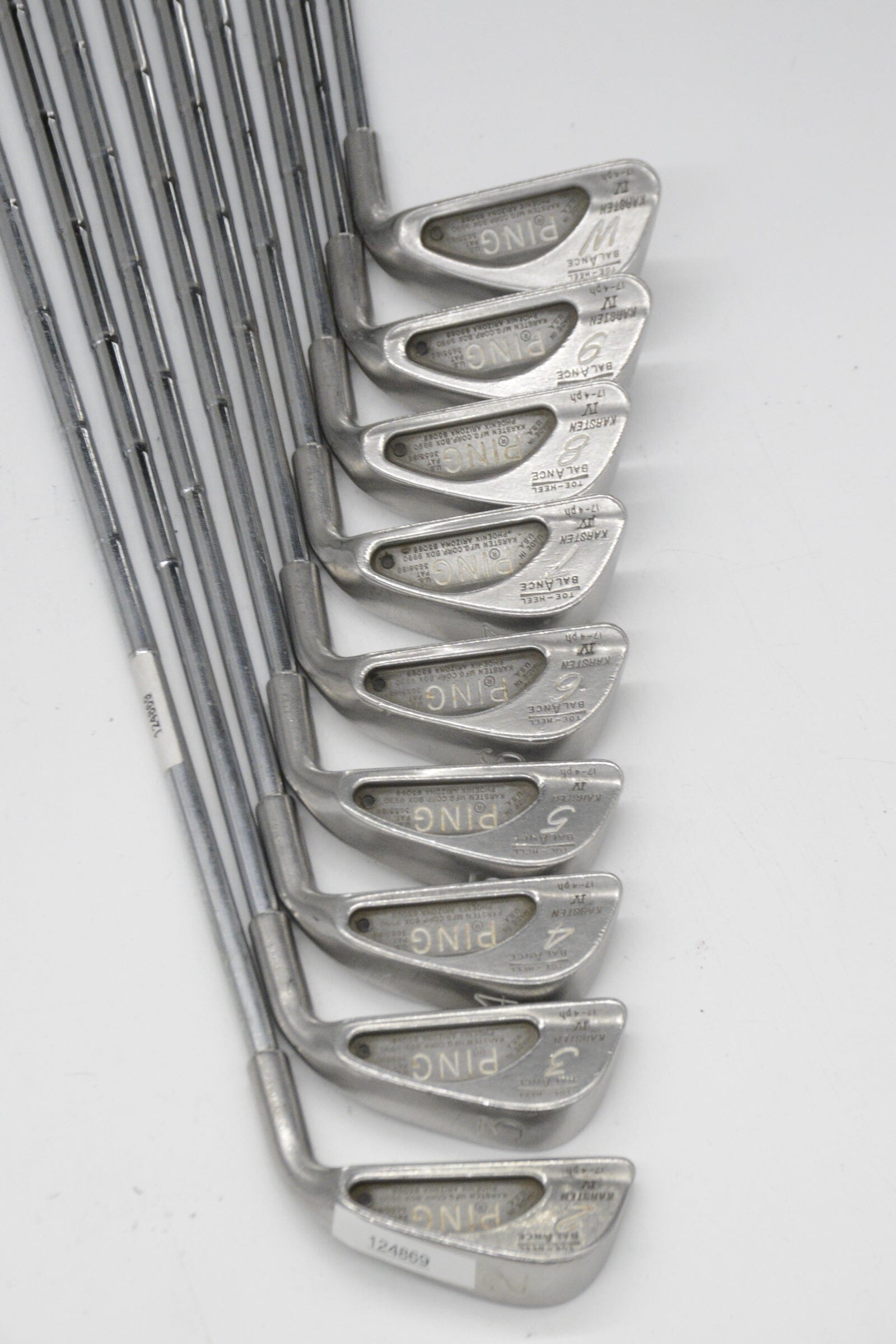 Ping Karsten IV 2-PW Iron Set S Flex -0.5" Golf Clubs GolfRoots