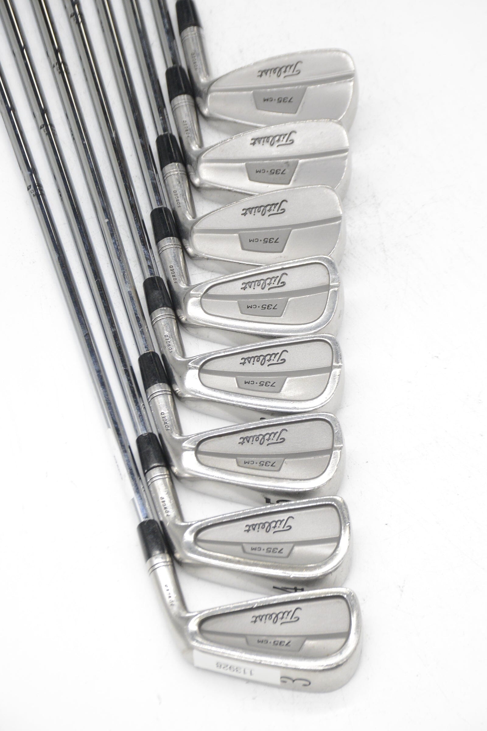 Titleist 735.CM Forged 3-PW Iron Set S Flex +0.25" Golf Clubs GolfRoots