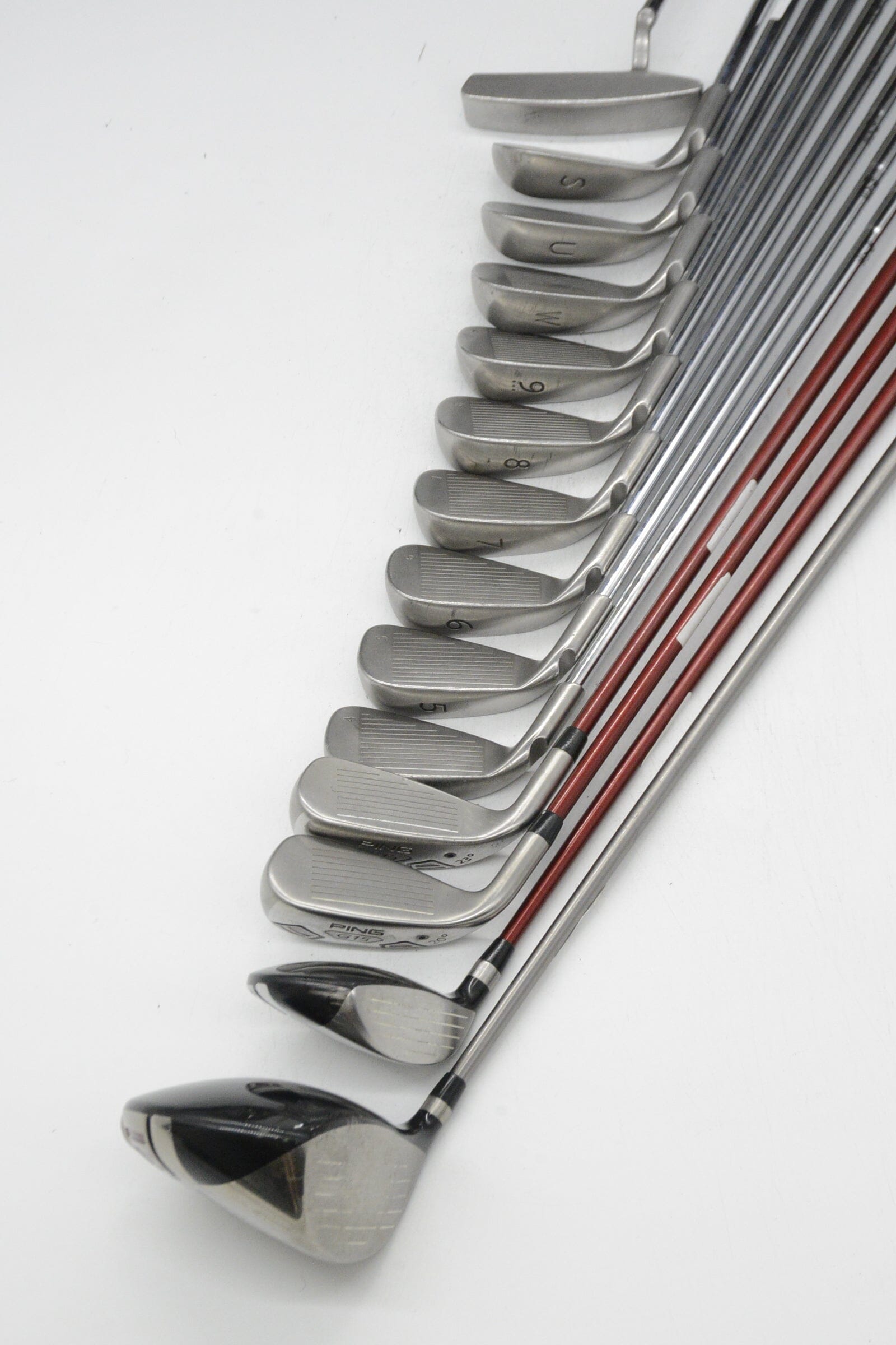 Ping G15 Mixed Full Set R Flex +0.75" Golf Clubs GolfRoots