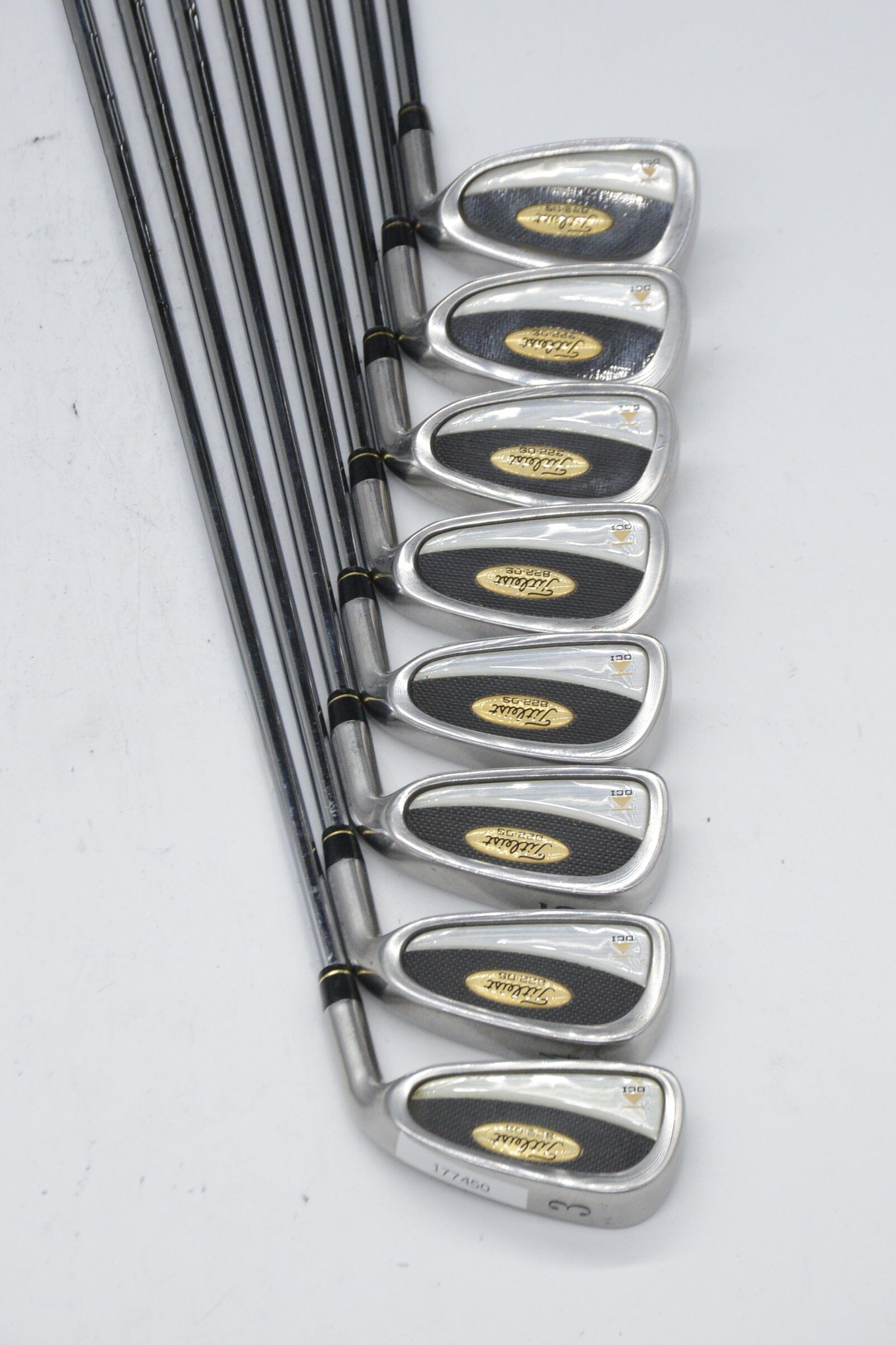 Titleist DCI 822 Oversize 3-PW Iron Set R Flex +0.25"