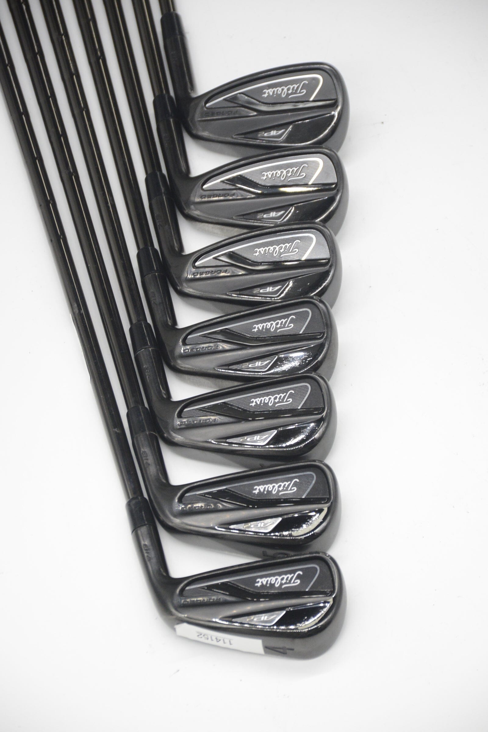 Titleist 718 AP2 Black 4-PW Iron Set R Flex -1.25" Golf Clubs GolfRoots