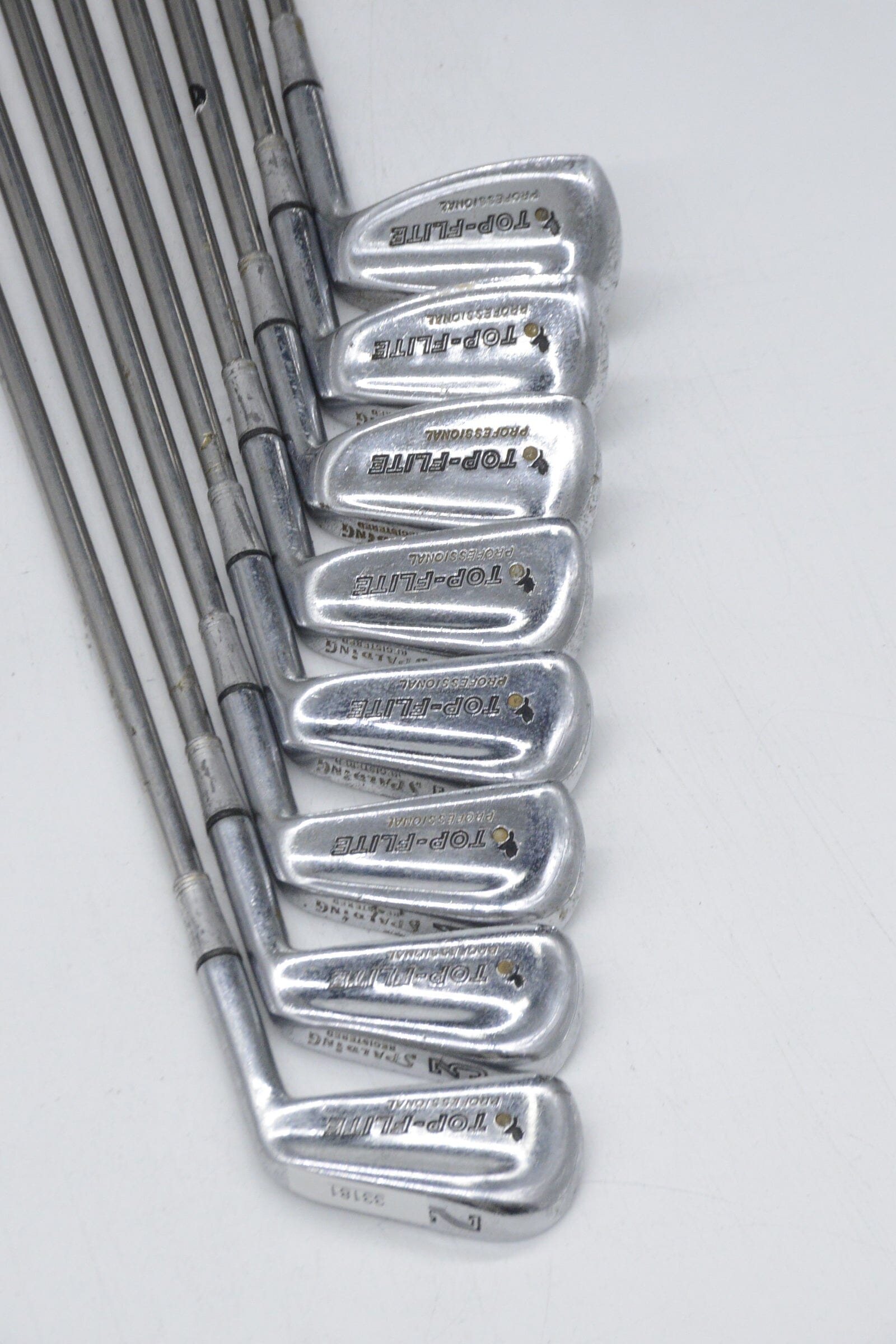 Spalding Professional 2-6, 8-PW Iron Set R Flex -0.25" Golf Clubs GolfRoots