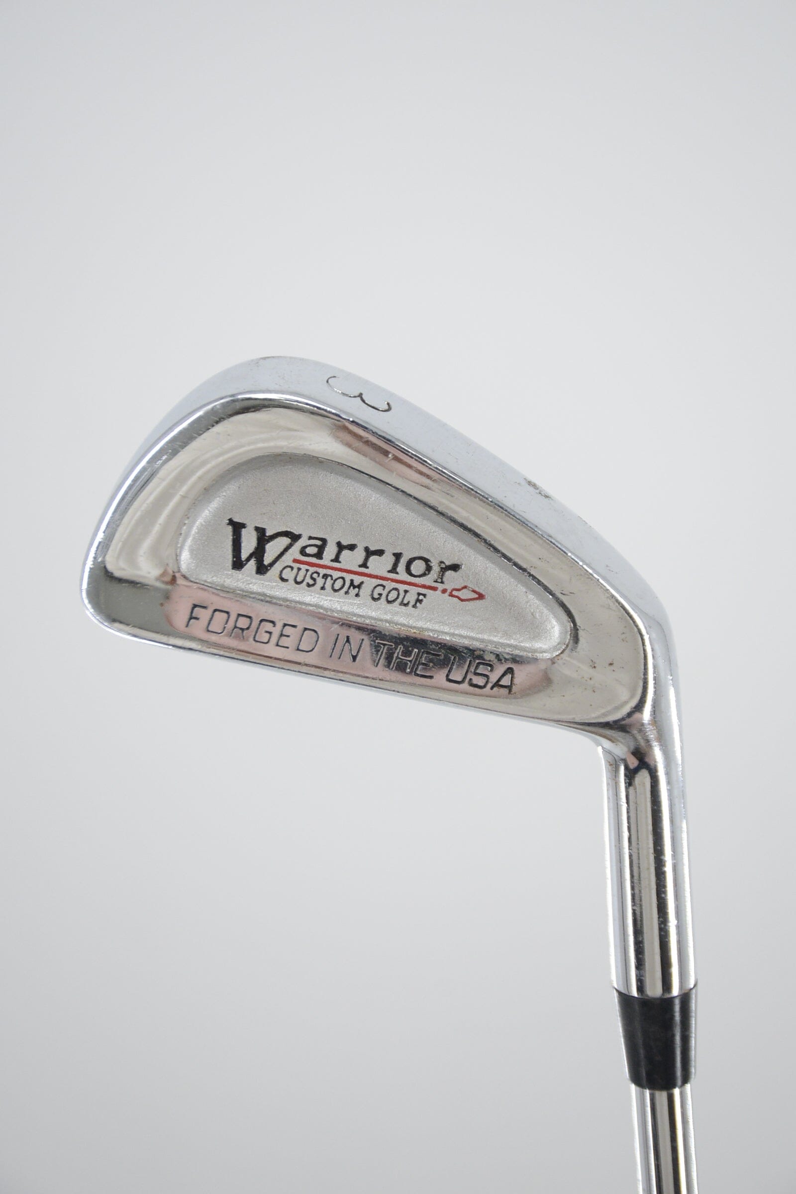 Warrior Forged 3 Iron S Flex 38.25" Golf Clubs GolfRoots