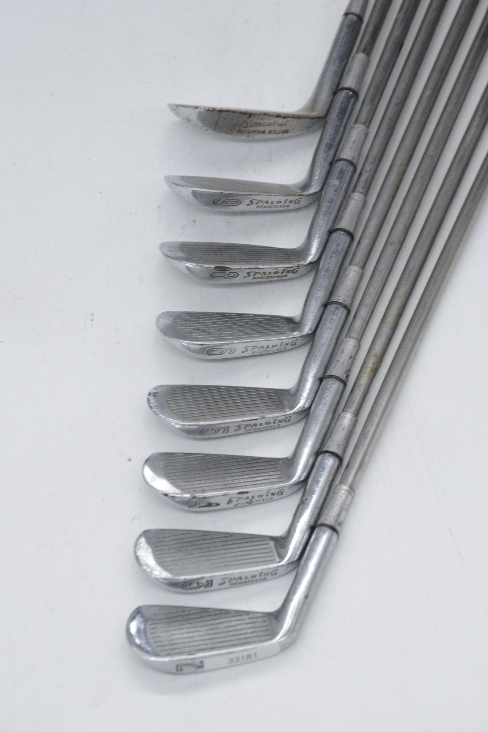 Spalding Professional 2-6, 8-PW Iron Set R Flex -0.25" Golf Clubs GolfRoots