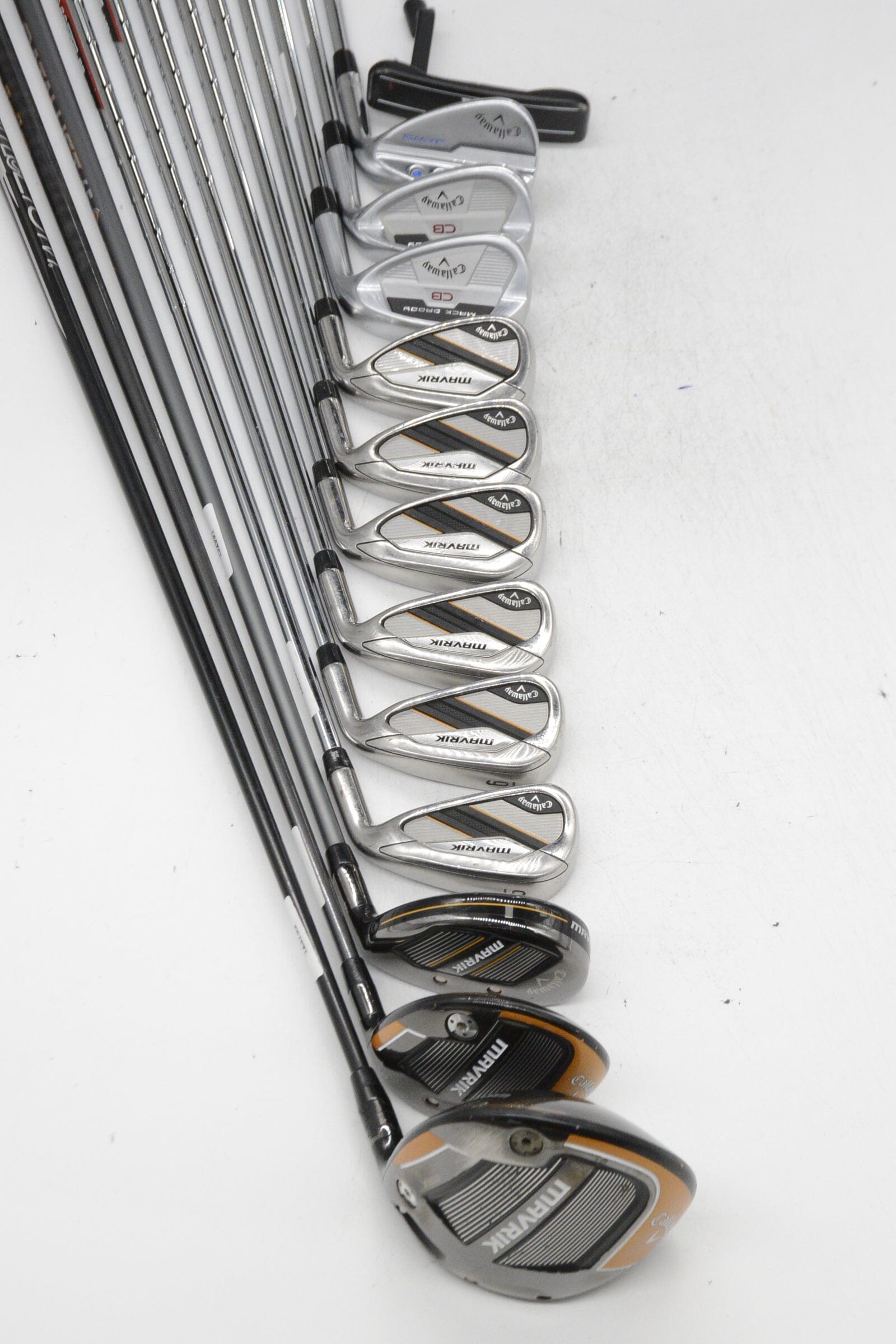 Callaway Mavrik Mixed Full Set R Flex -0.25" Golf Clubs GolfRoots