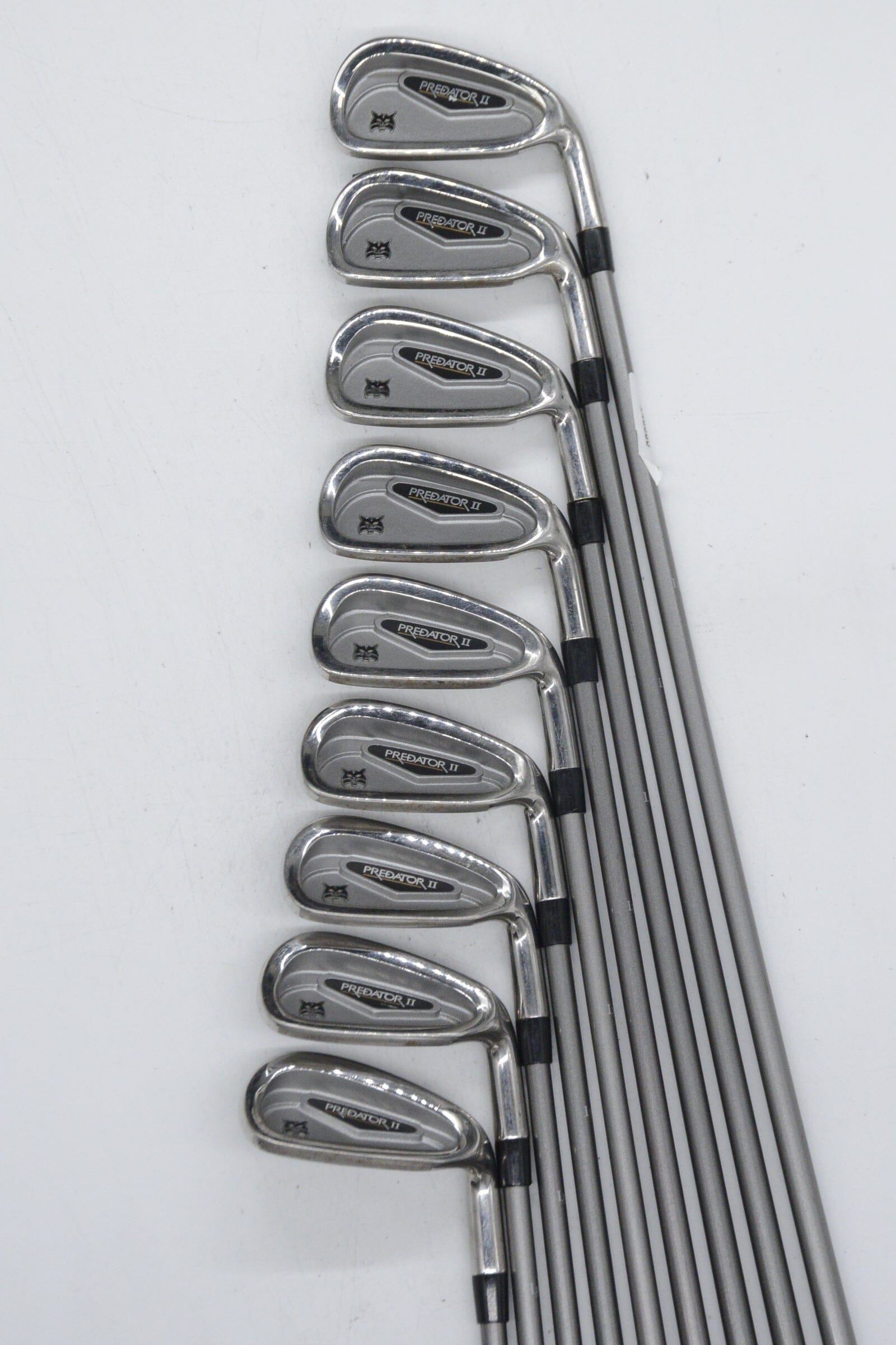 Lynx Predator II 3-PW, SW Iron Set R Flex Std Length Golf Clubs GolfRoots