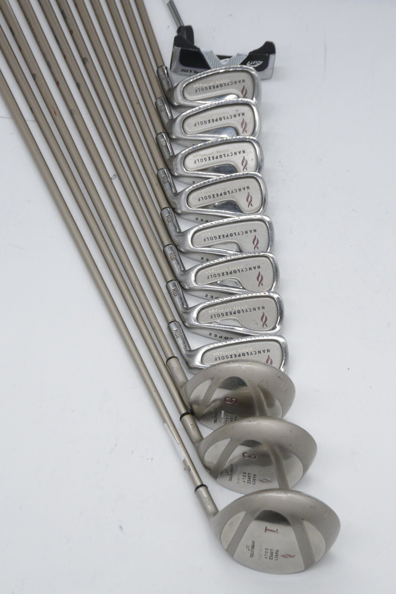 Women's Nancy Lopez Albany Series 250 Mixed Full Set W Flex Std Length Golf Clubs GolfRoots