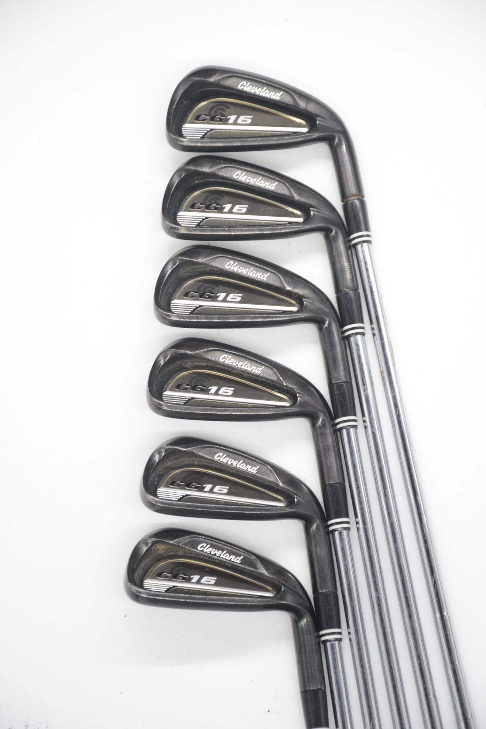 Cleveland CG16 Black Pearl 5-PW Iron Set R Flex +0.25" Golf Clubs GolfRoots