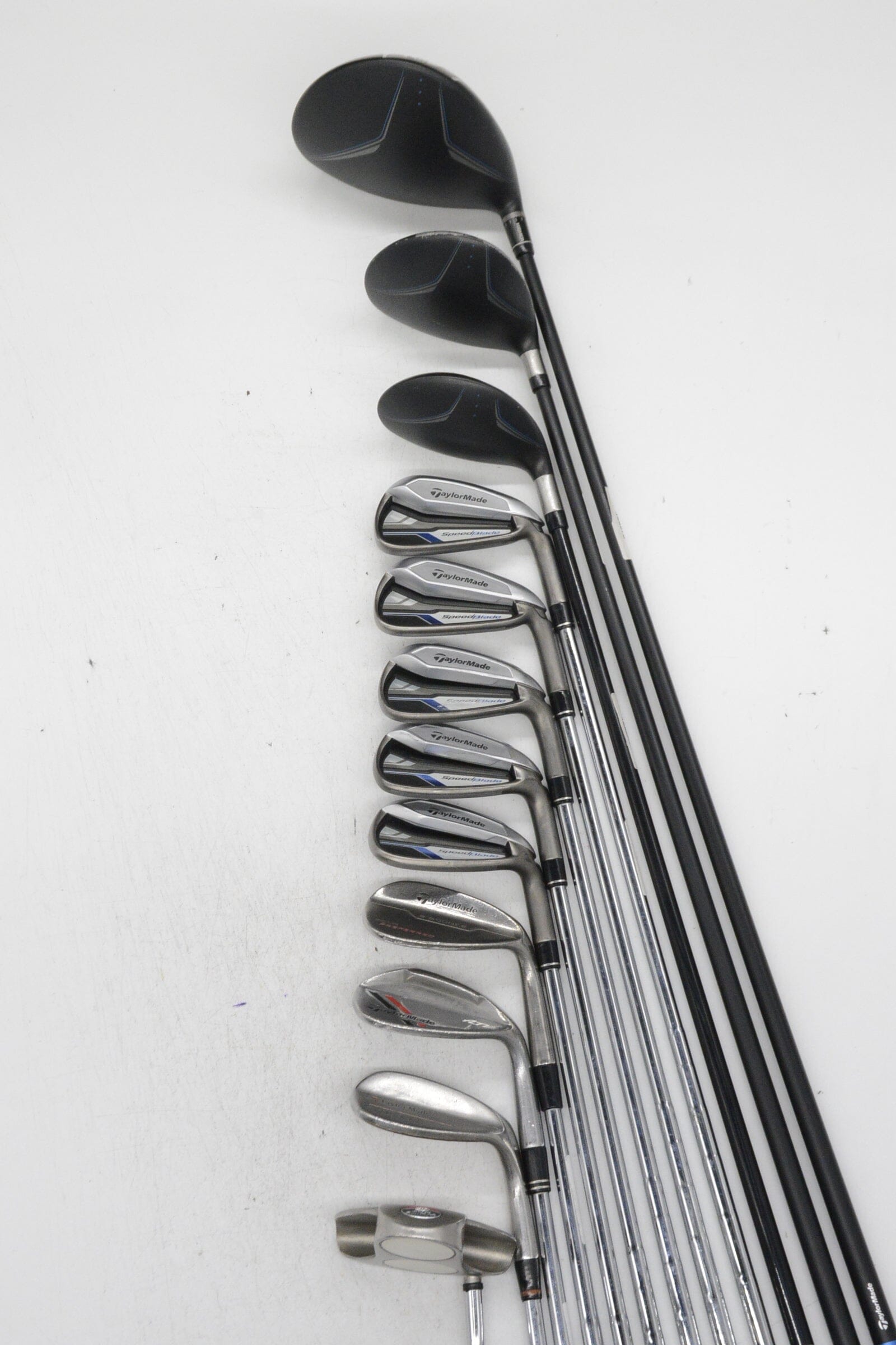 TaylorMade Speedblade Mixed Full Set R Flex Std Length Golf Clubs GolfRoots