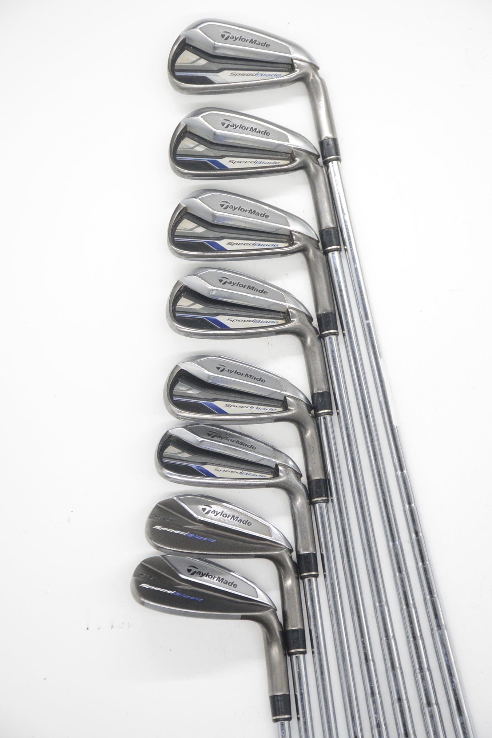 TaylorMade Speedblade 5-SW Iron Set S Flex +0.25" Golf Clubs GolfRoots