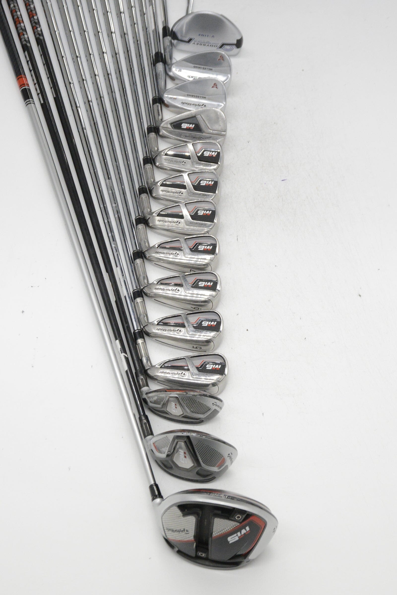 TaylorMade M6 Mixed Full Set S Flex +0.5" Golf Clubs GolfRoots