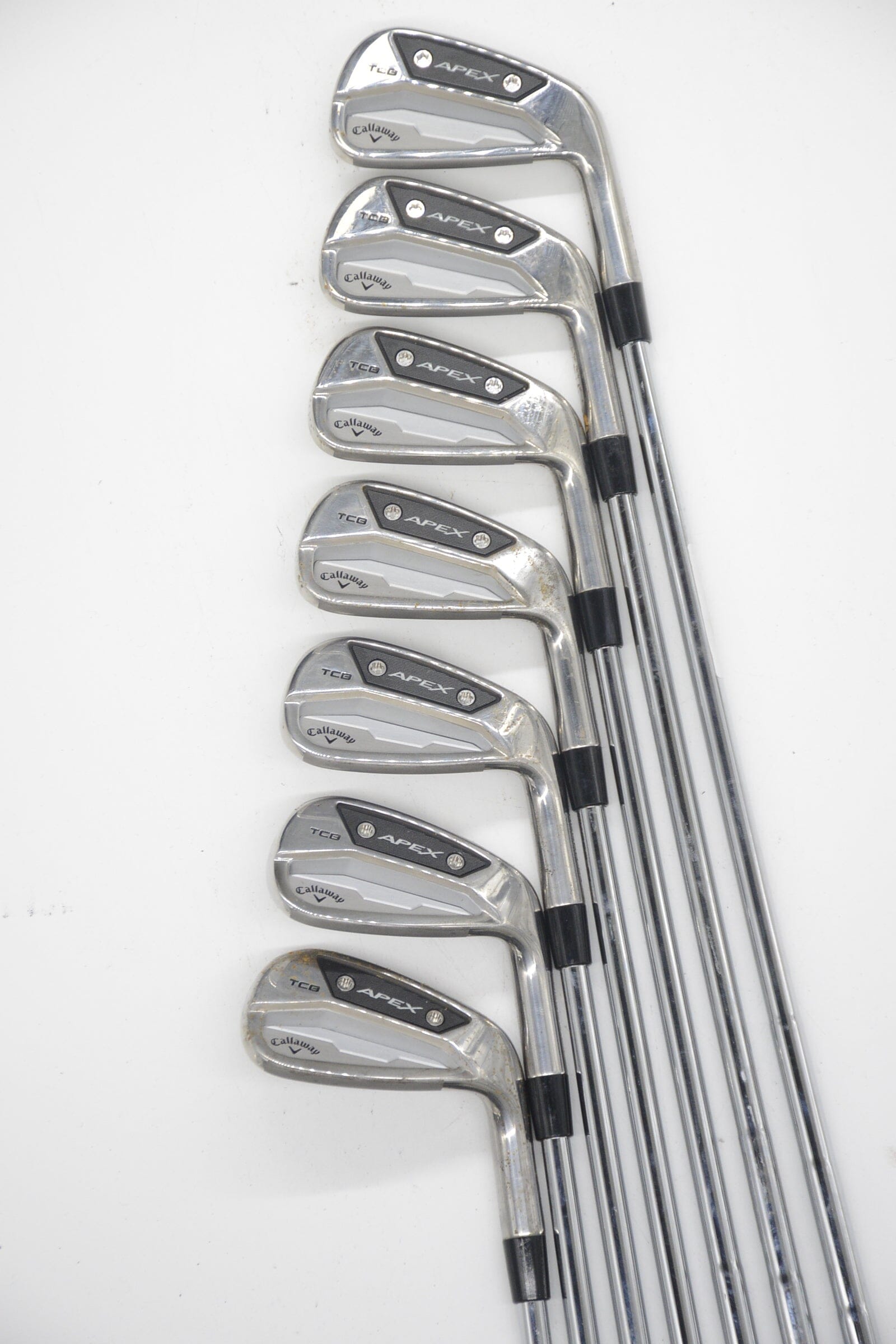 Callaway Apex TCB 2024 4-10 Iron Set S Flex +0.5" Golf Clubs GolfRoots