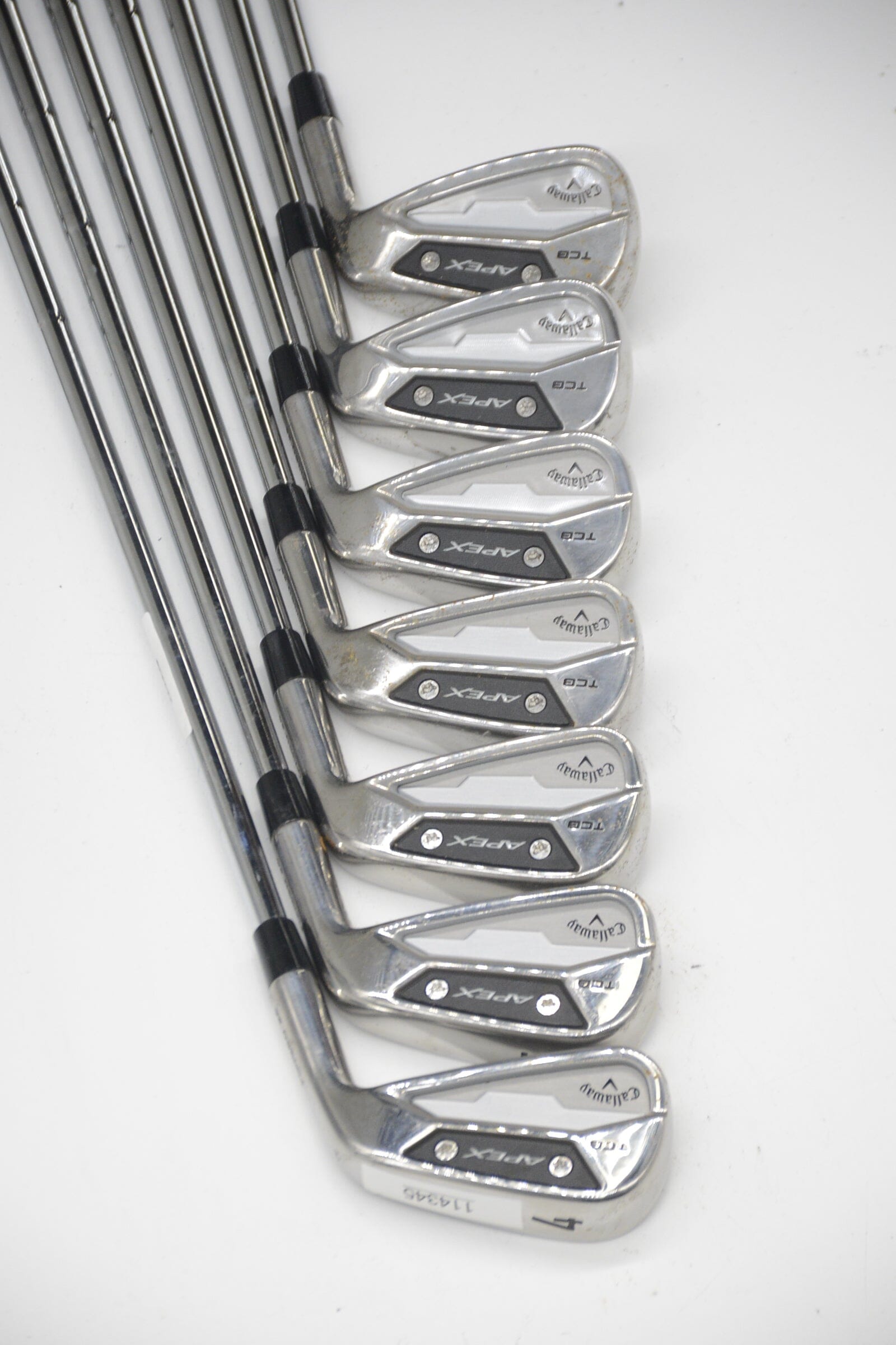 Callaway Apex TCB 2024 4-10 Iron Set S Flex +0.5" Golf Clubs GolfRoots
