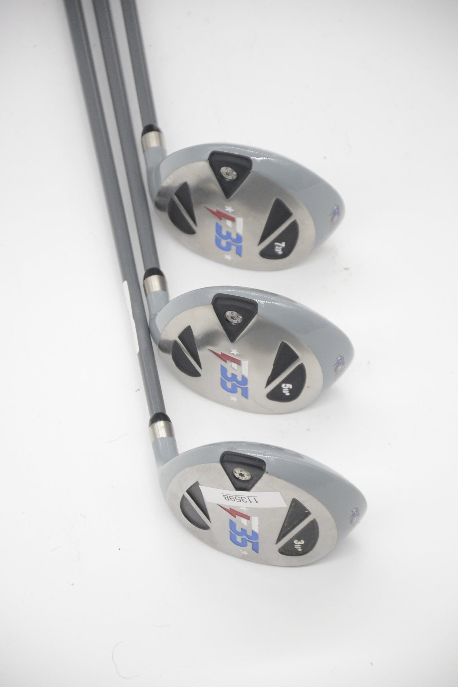 Patriot F35 3W, 5W, 7W Wood Set SR Flex Golf Clubs GolfRoots